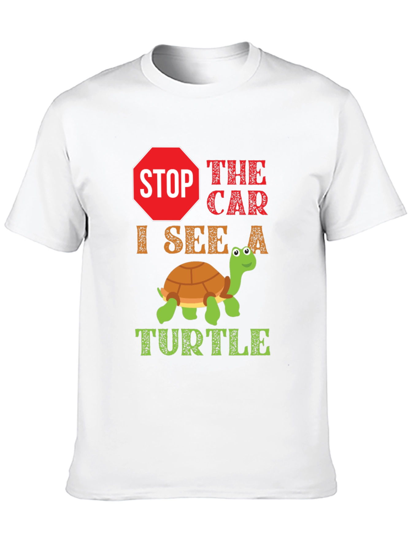 Stop The Car Turtle Graphic Tee
