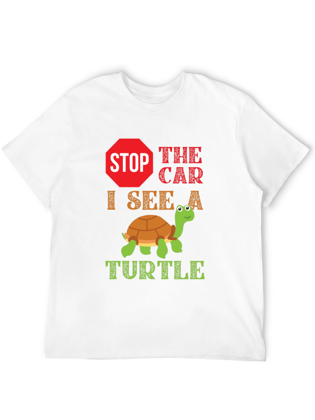 Stop The Car Turtle Graphic Tee