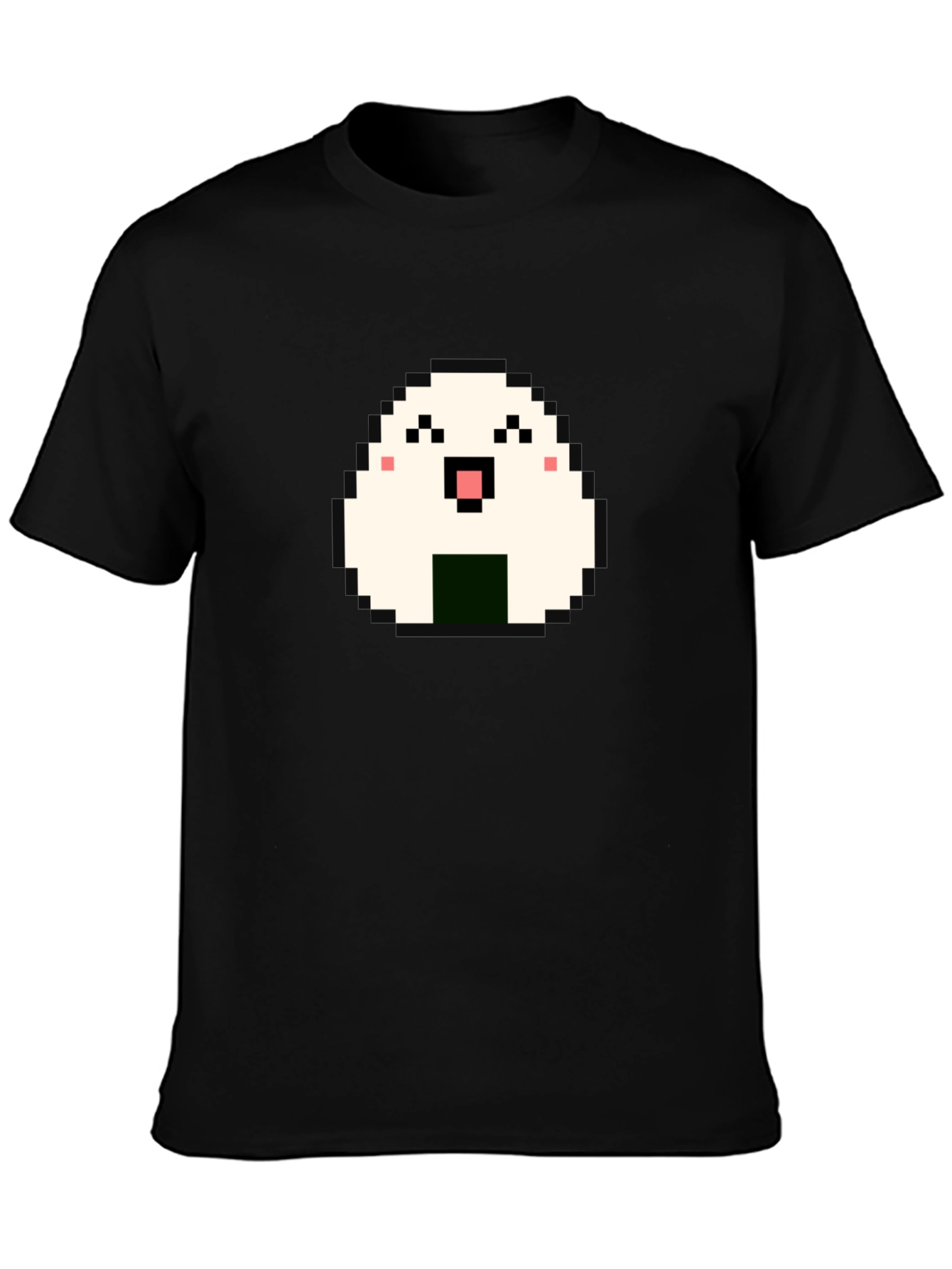 Pixel Onigiri T-Shirt - Cute Japanese Rice Ball Tee