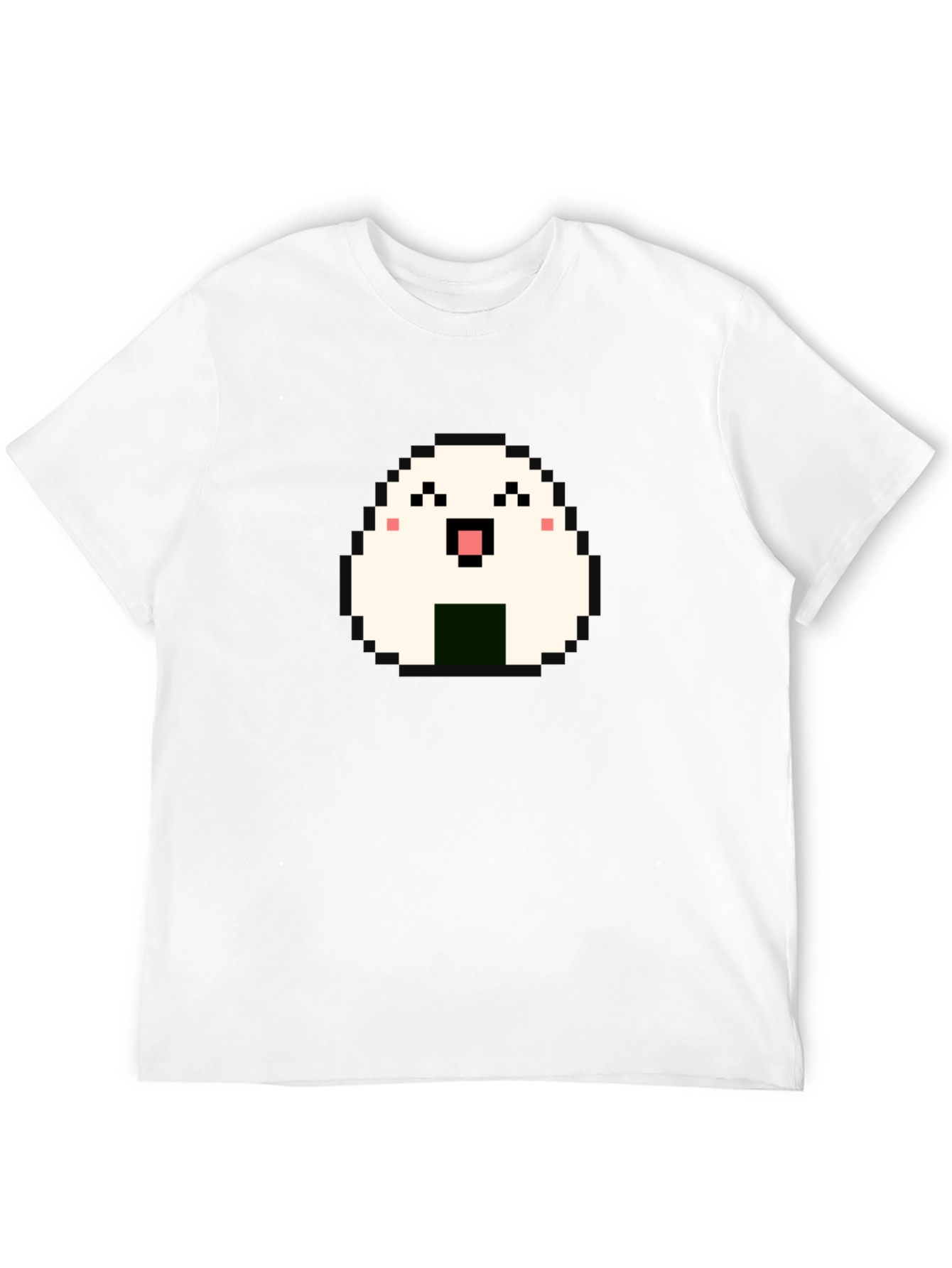 Pixel Onigiri T-Shirt - Cute Japanese Rice Ball Tee