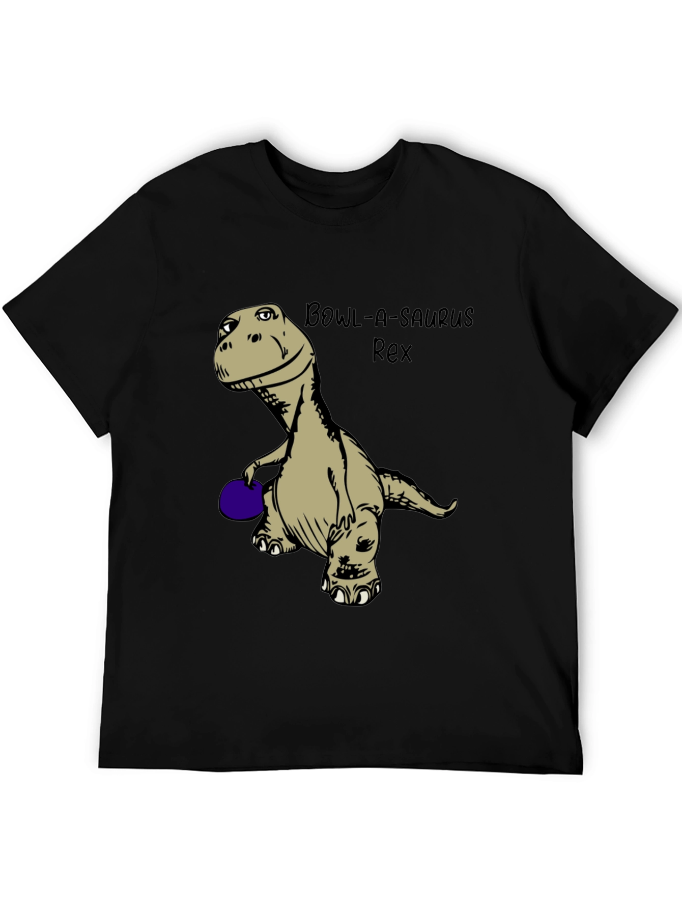 Bowl-A-Saurus Rex T-Shirt: Dinosaur Bowling Tee