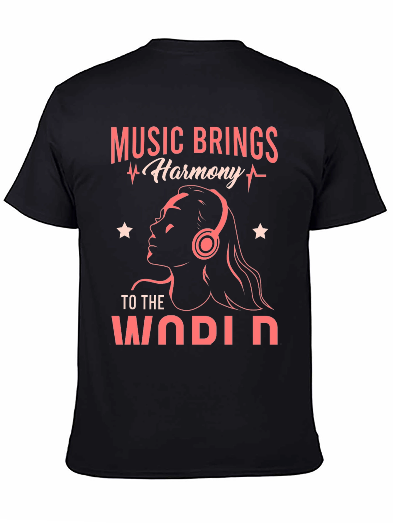 Music Brings Harmony Graphic Tee