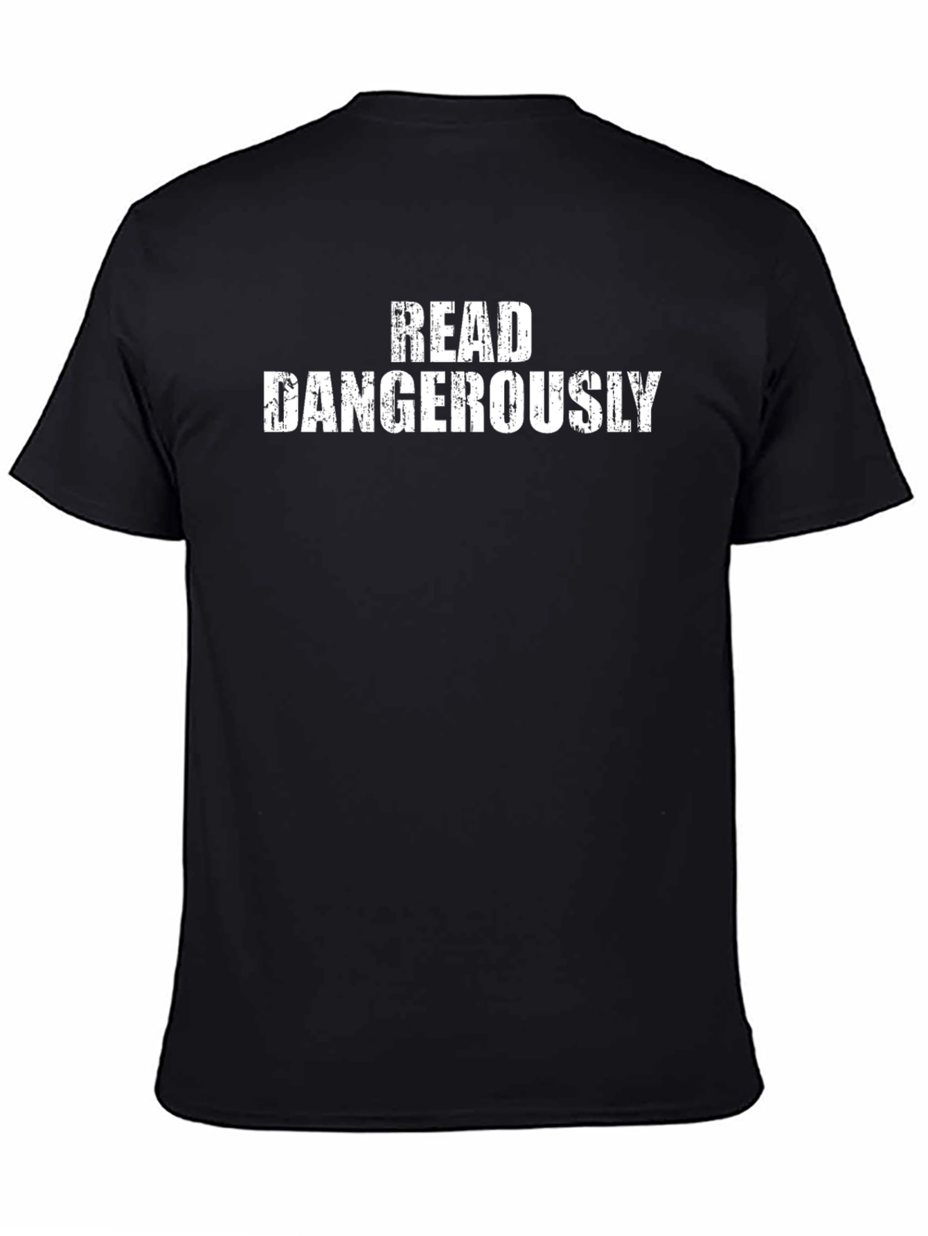 Read Dangerously Graphic Tee - Bold Black T-Shirt