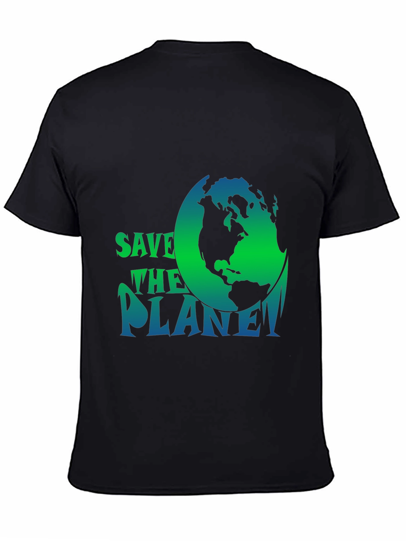 Eco-Friendly Save The Planet Graphic Tee