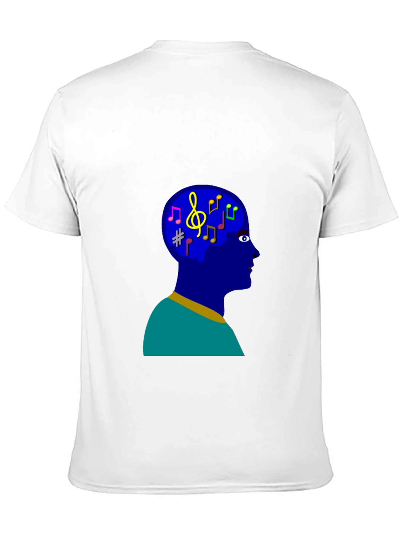 Musical Mind T-Shirt - Black Cotton Tee