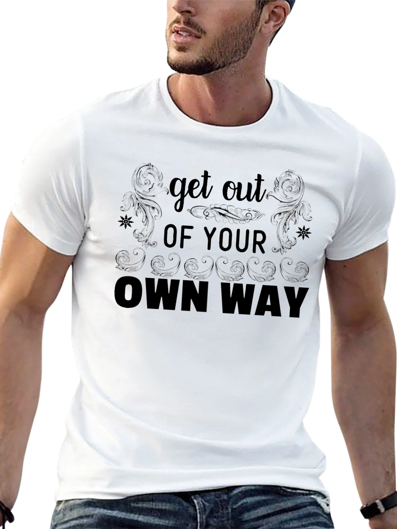 Get Out Of Your Own Way Graphic Tee
