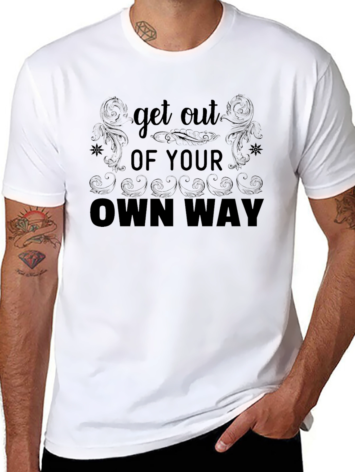 Get Out Of Your Own Way Graphic Tee