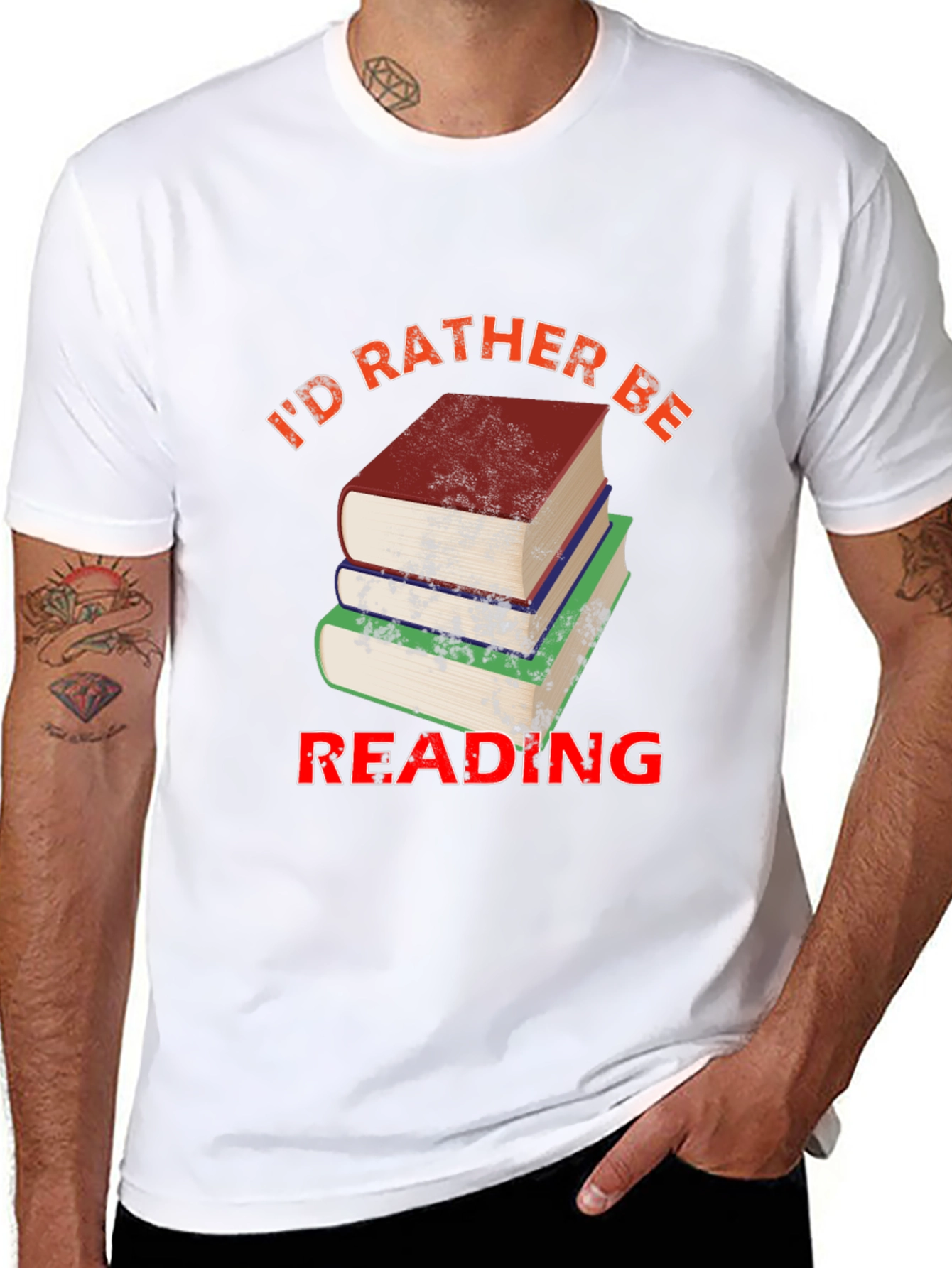 Id Rather Be Reading T-Shirt