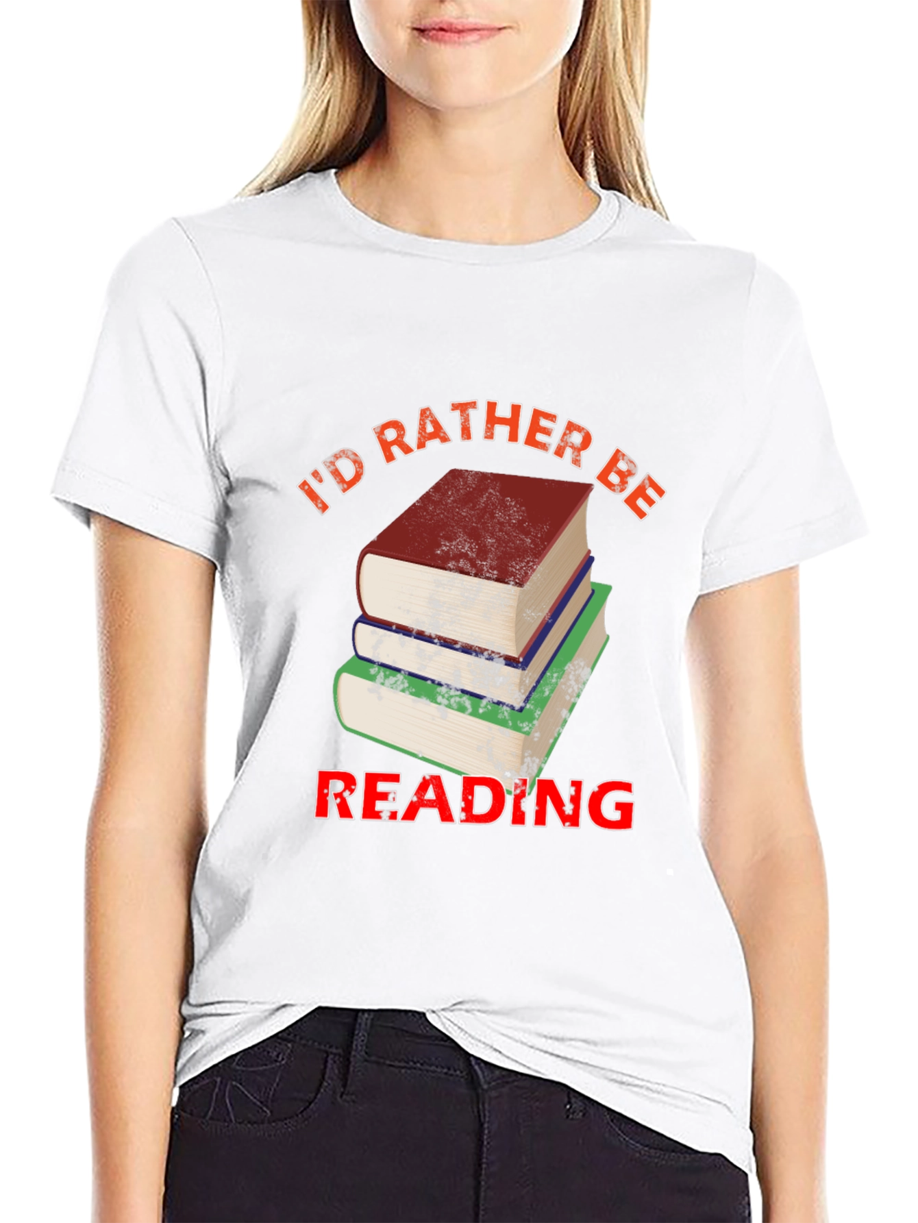 Id Rather Be Reading T-Shirt