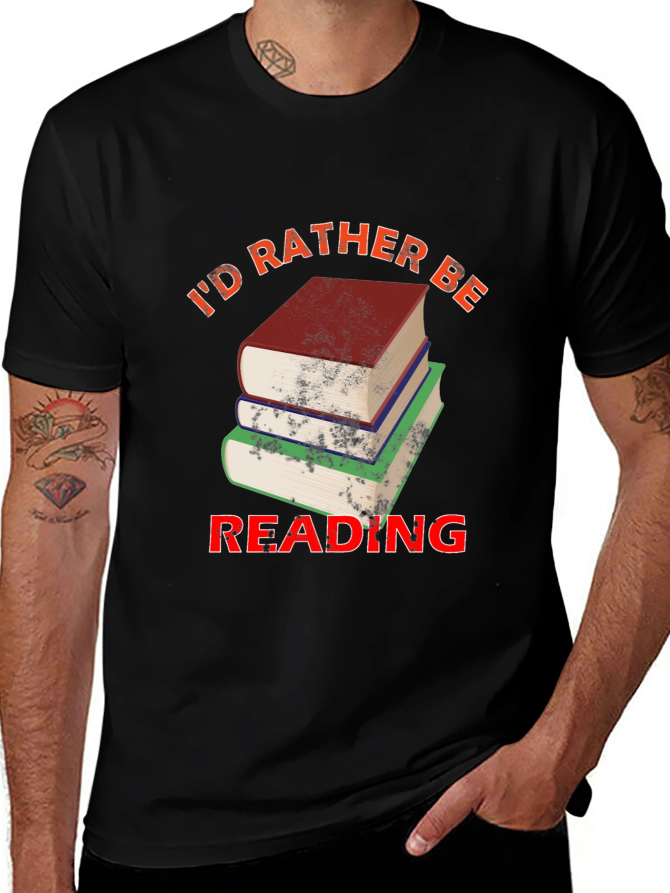 Id Rather Be Reading T-Shirt