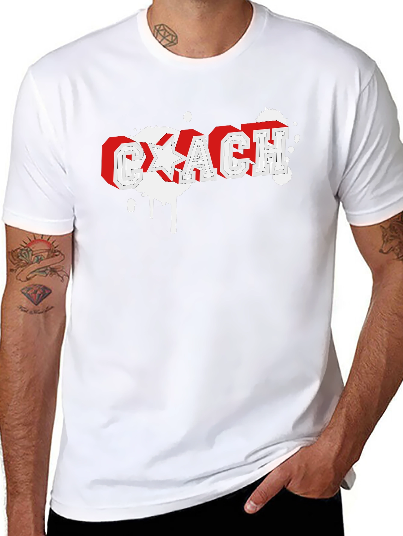 Coach Graphic Print T-Shirt