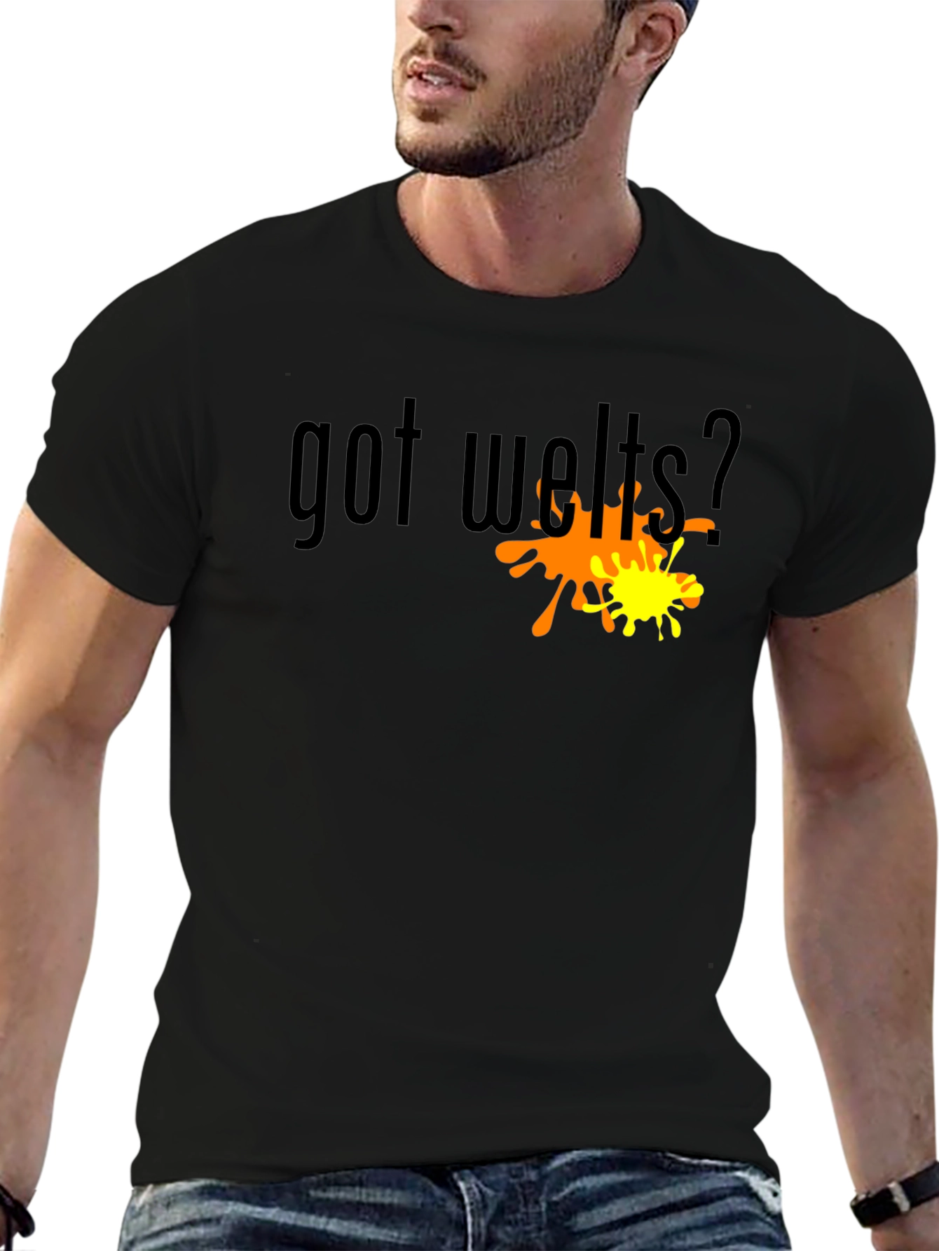 Got Welts? Graphic Tee - Stylish Black T-Shirt