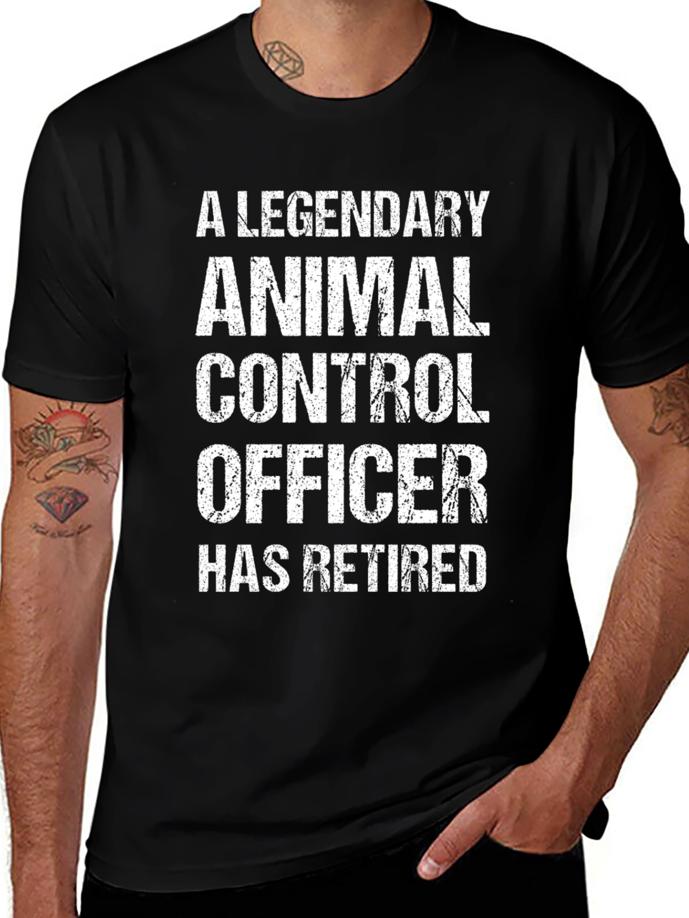 Legendary Animal Control Officer Retired T-Shirt