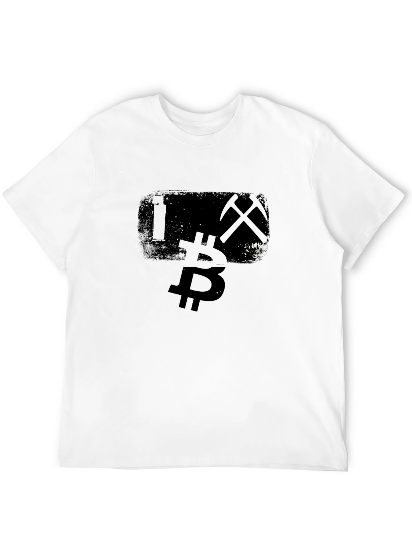 Bitcoin Miner Black Graphic Tee