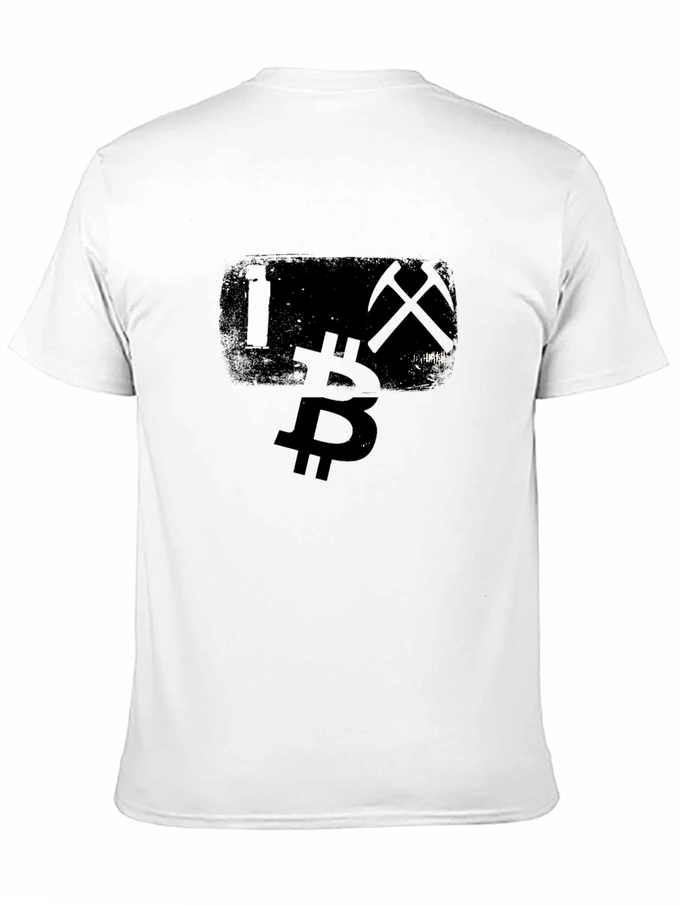 Bitcoin Miner Black Graphic Tee
