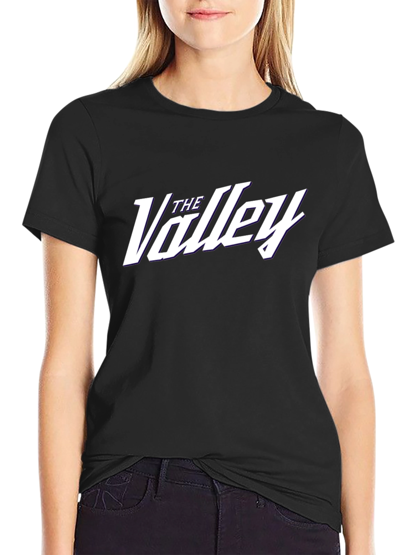 The Valley Black T-Shirt
