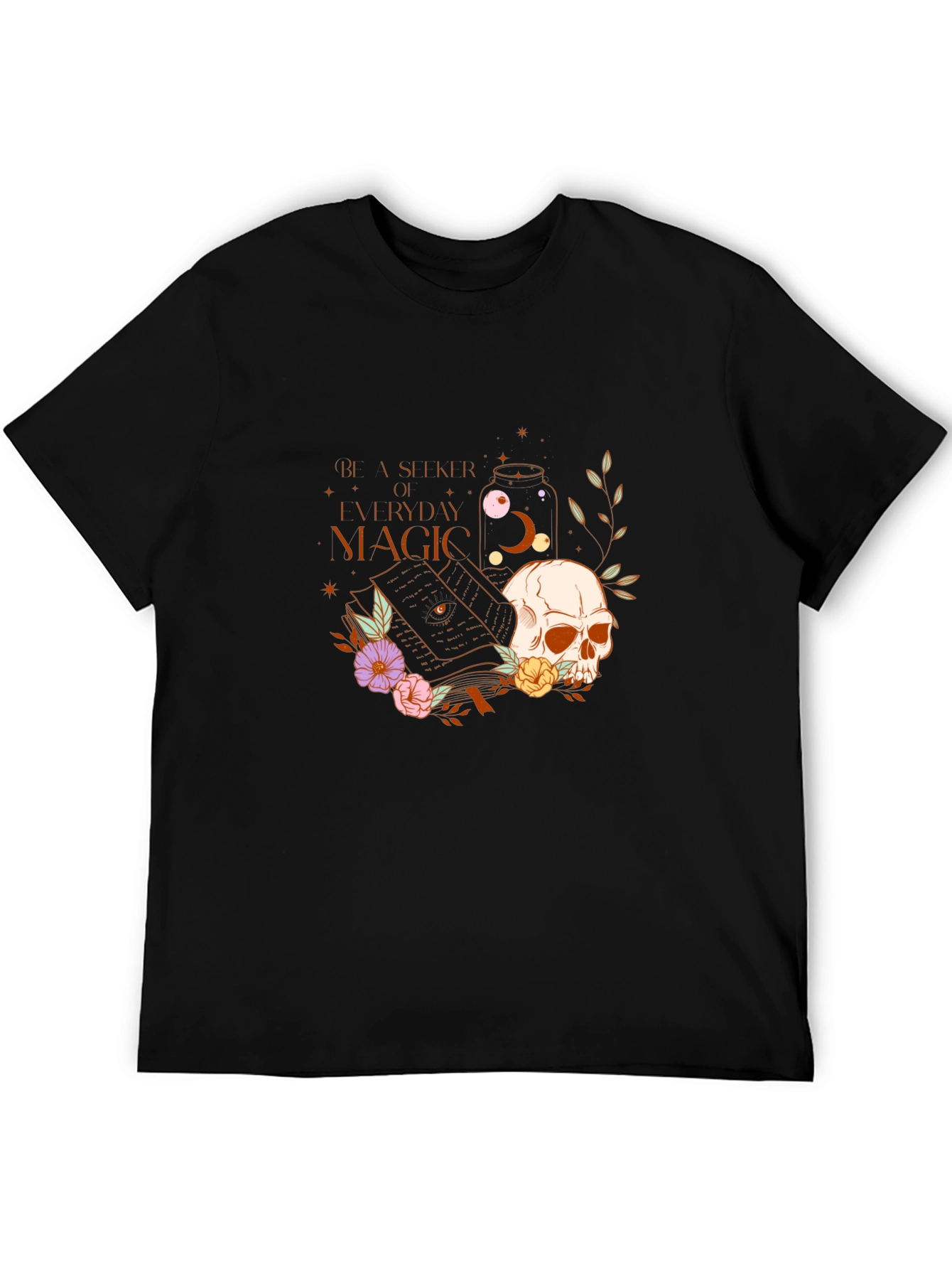 Seeker of Everyday Magic Skull T-Shirt