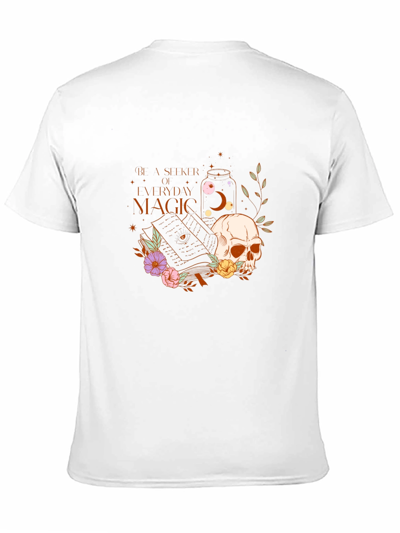 Seeker of Everyday Magic Skull T-Shirt