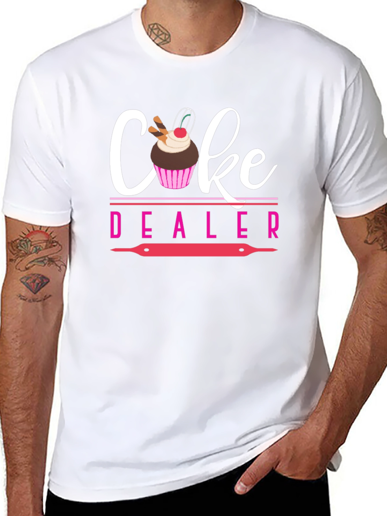 Cake Dealer Graphic T-Shirt