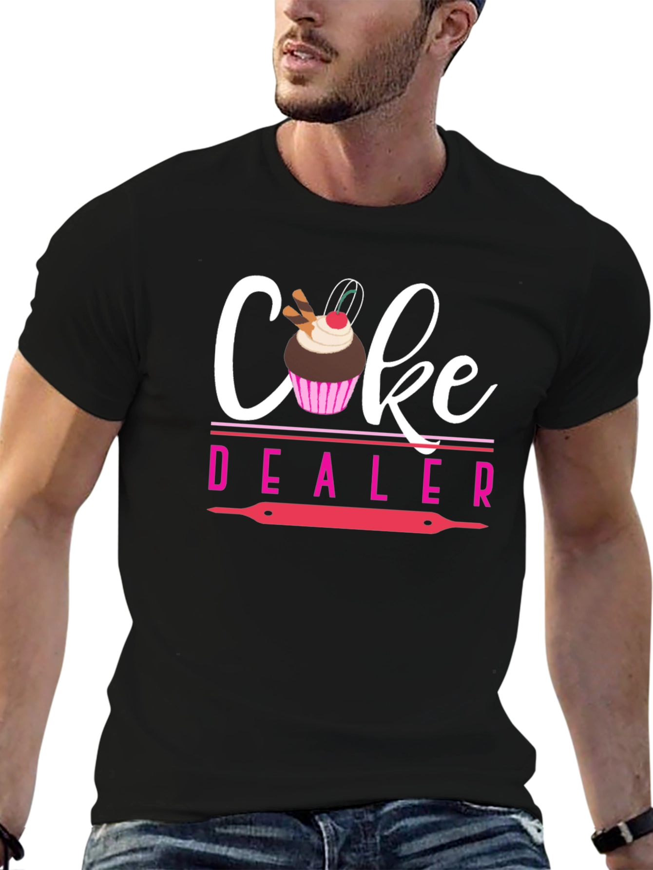 Cake Dealer Graphic T-Shirt
