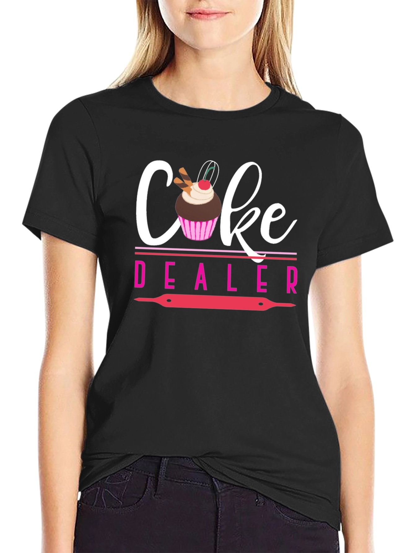 Cake Dealer Graphic T-Shirt