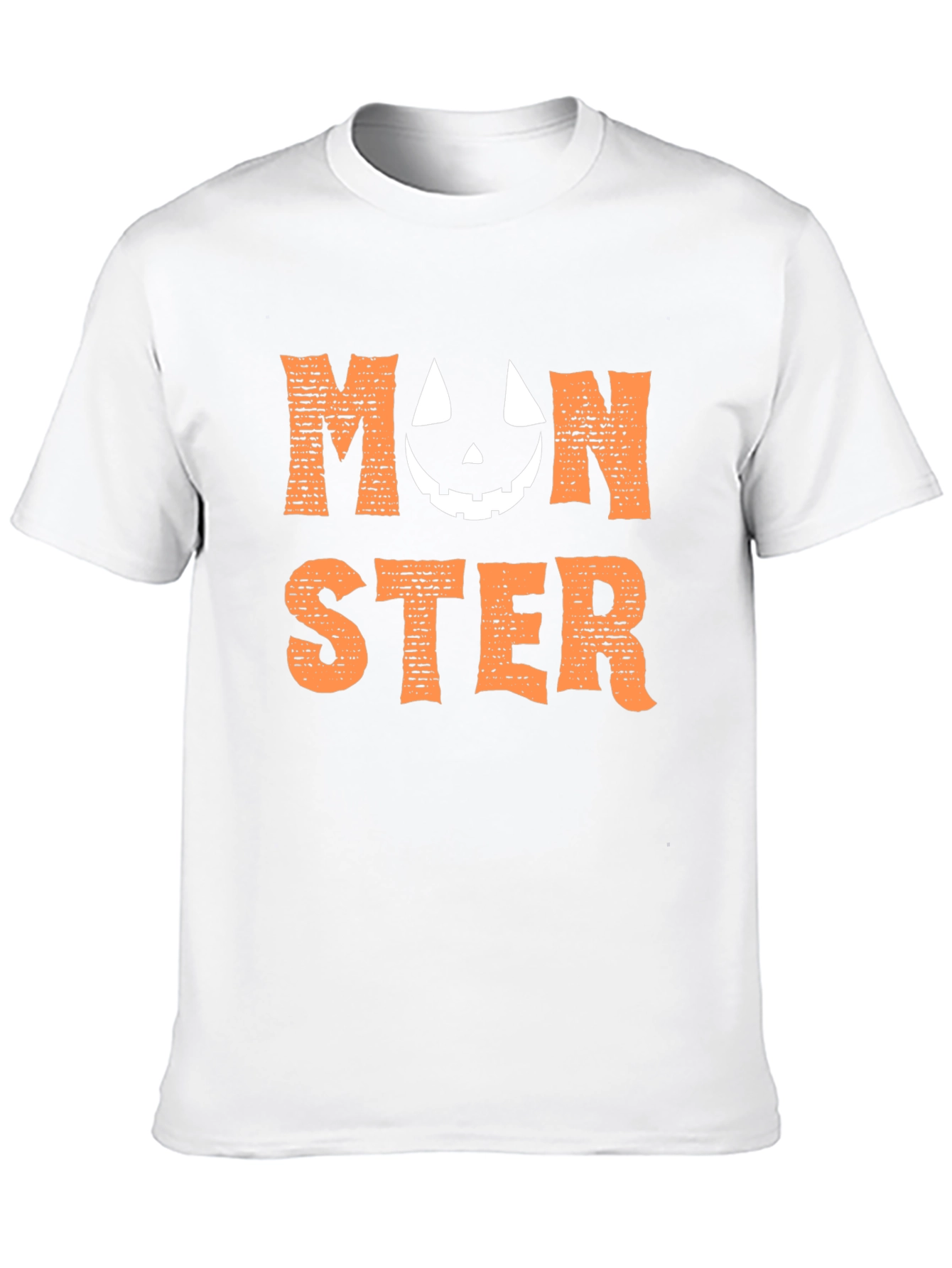 Monster Pumpkin Face Halloween T-Shirt