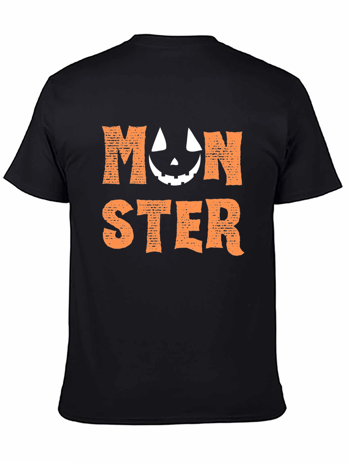 Monster Pumpkin Face Halloween T-Shirt