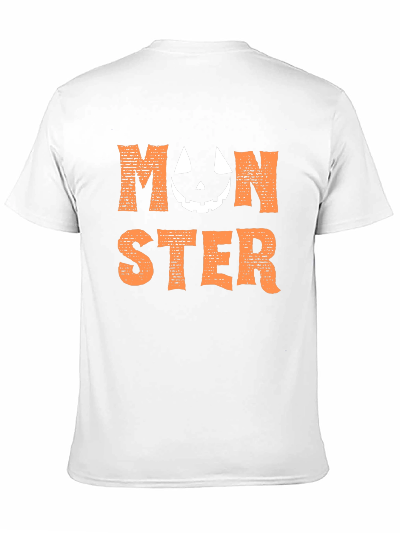 Monster Pumpkin Face Halloween T-Shirt