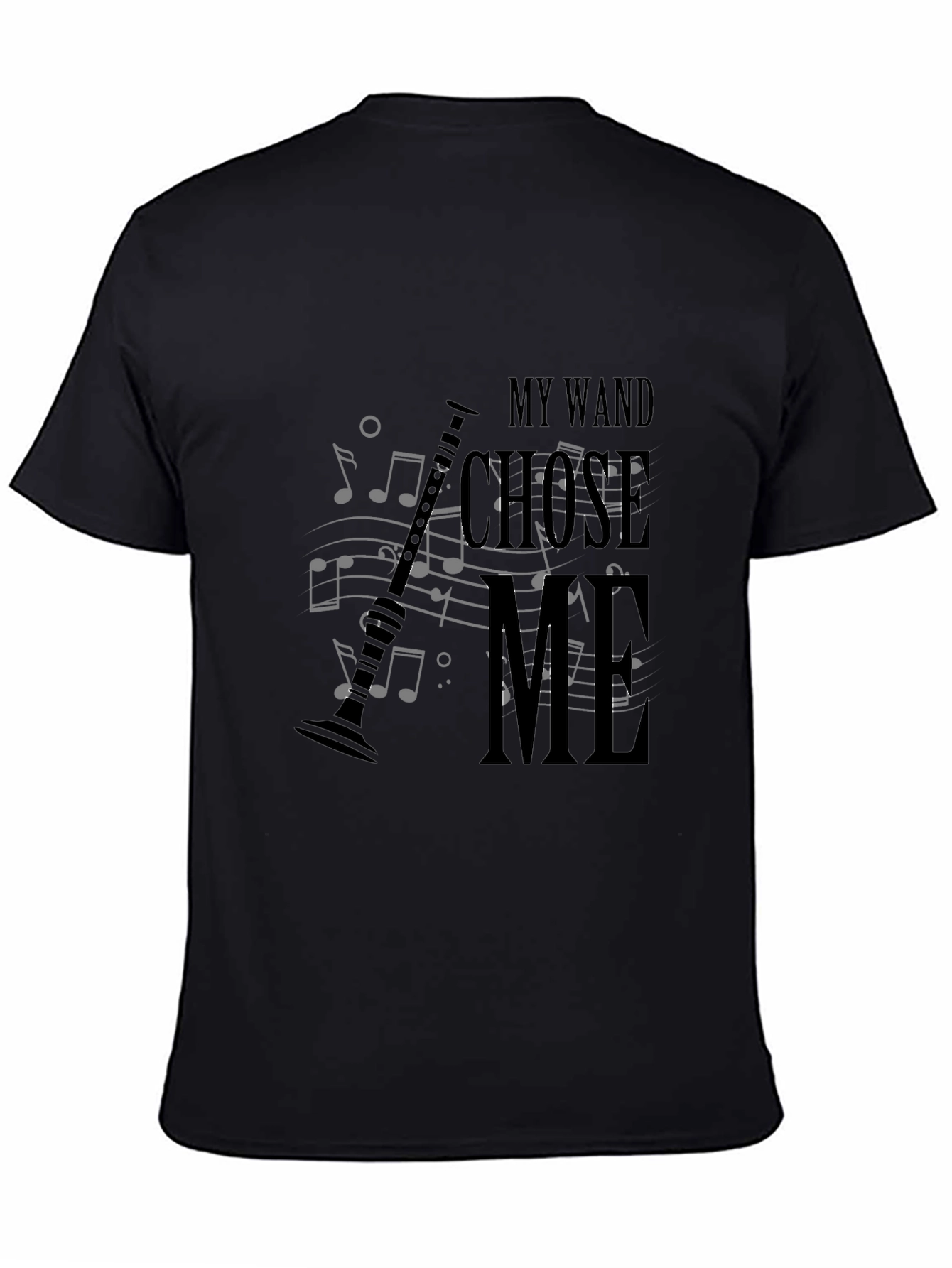 My Wand Chose Me Music T-Shirt