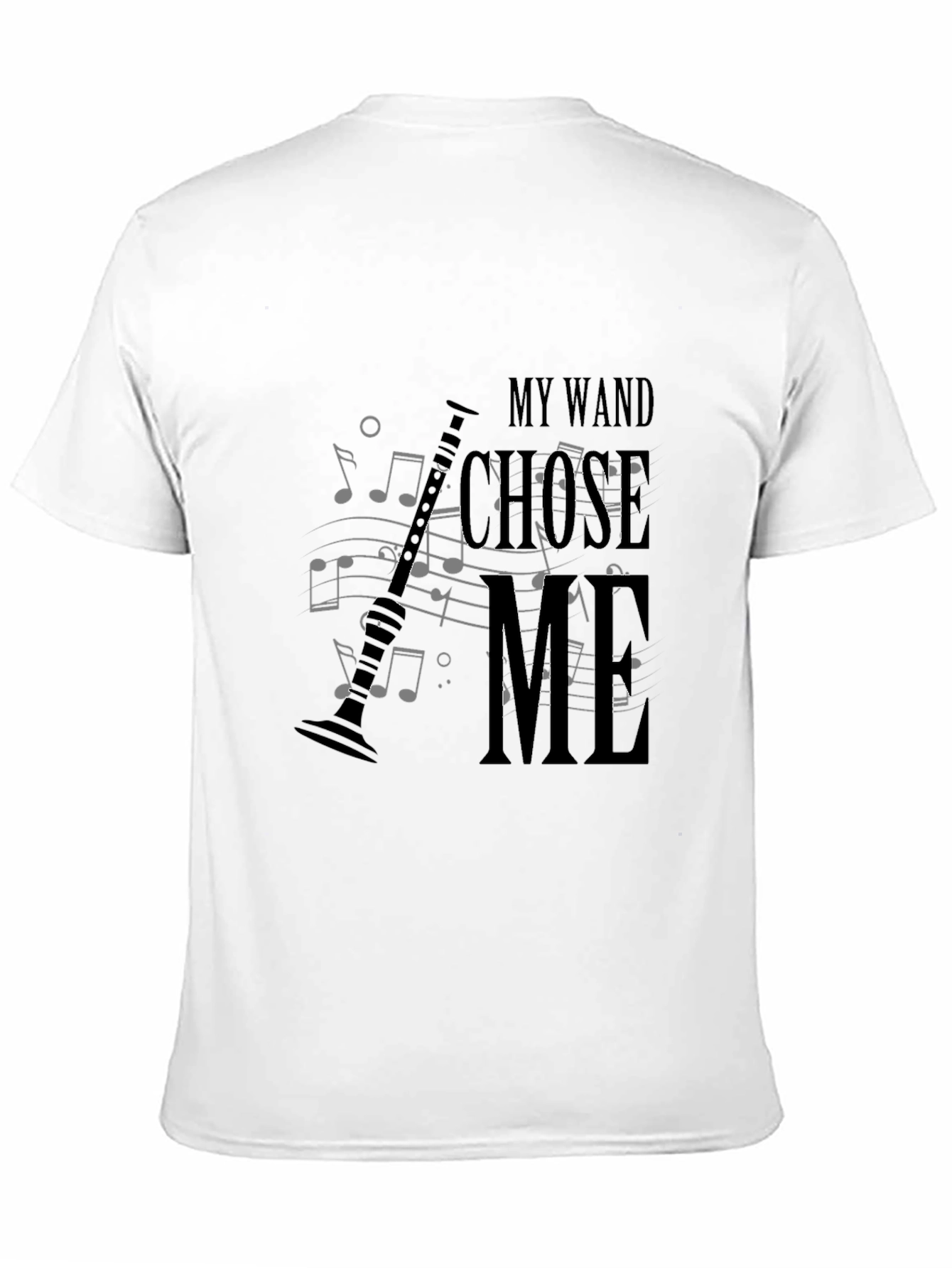 My Wand Chose Me Music T-Shirt