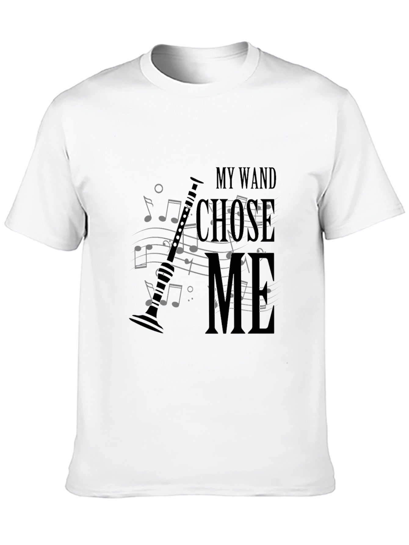 My Wand Chose Me Music T-Shirt