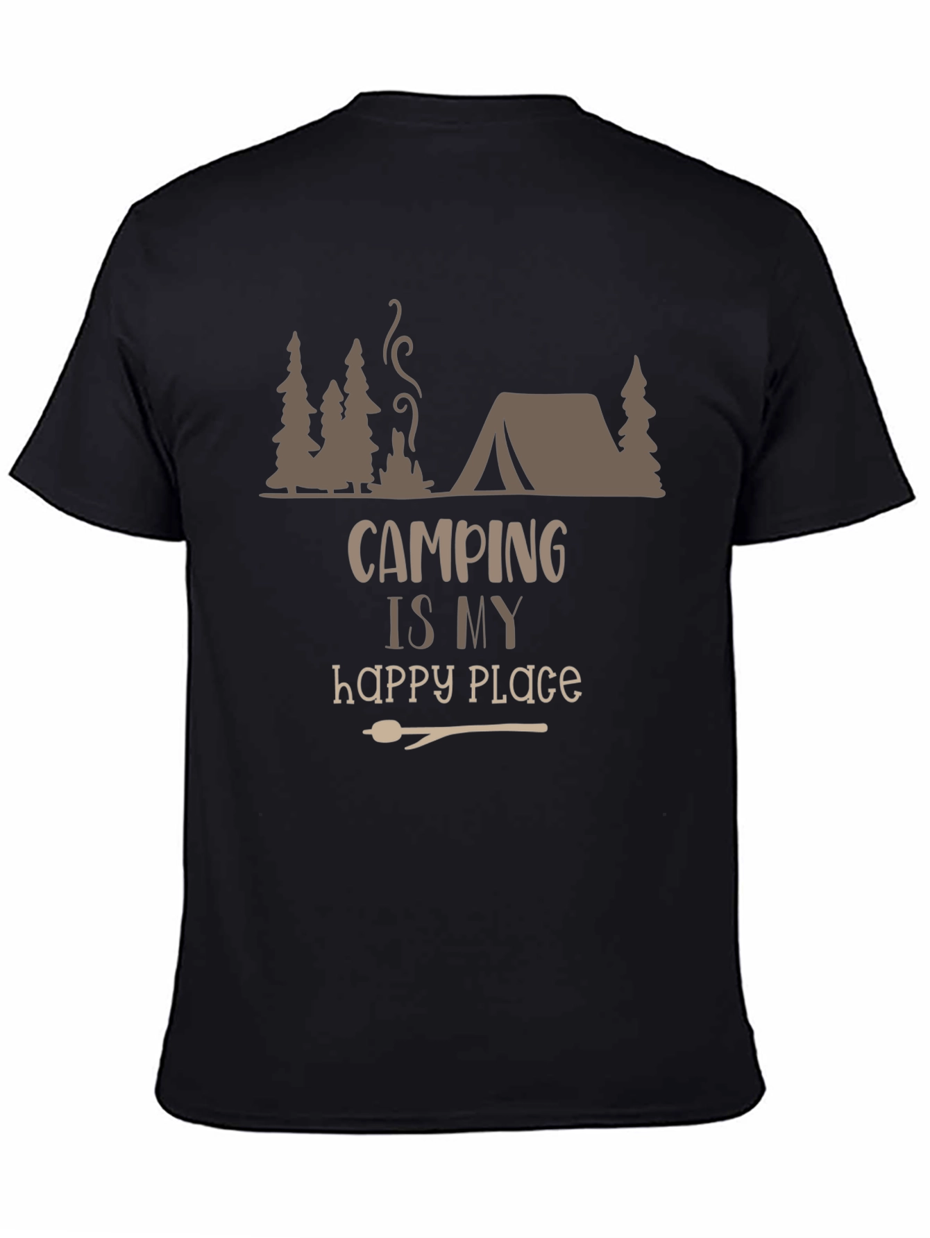 Camping Is My Happy Place Graphic Tee
