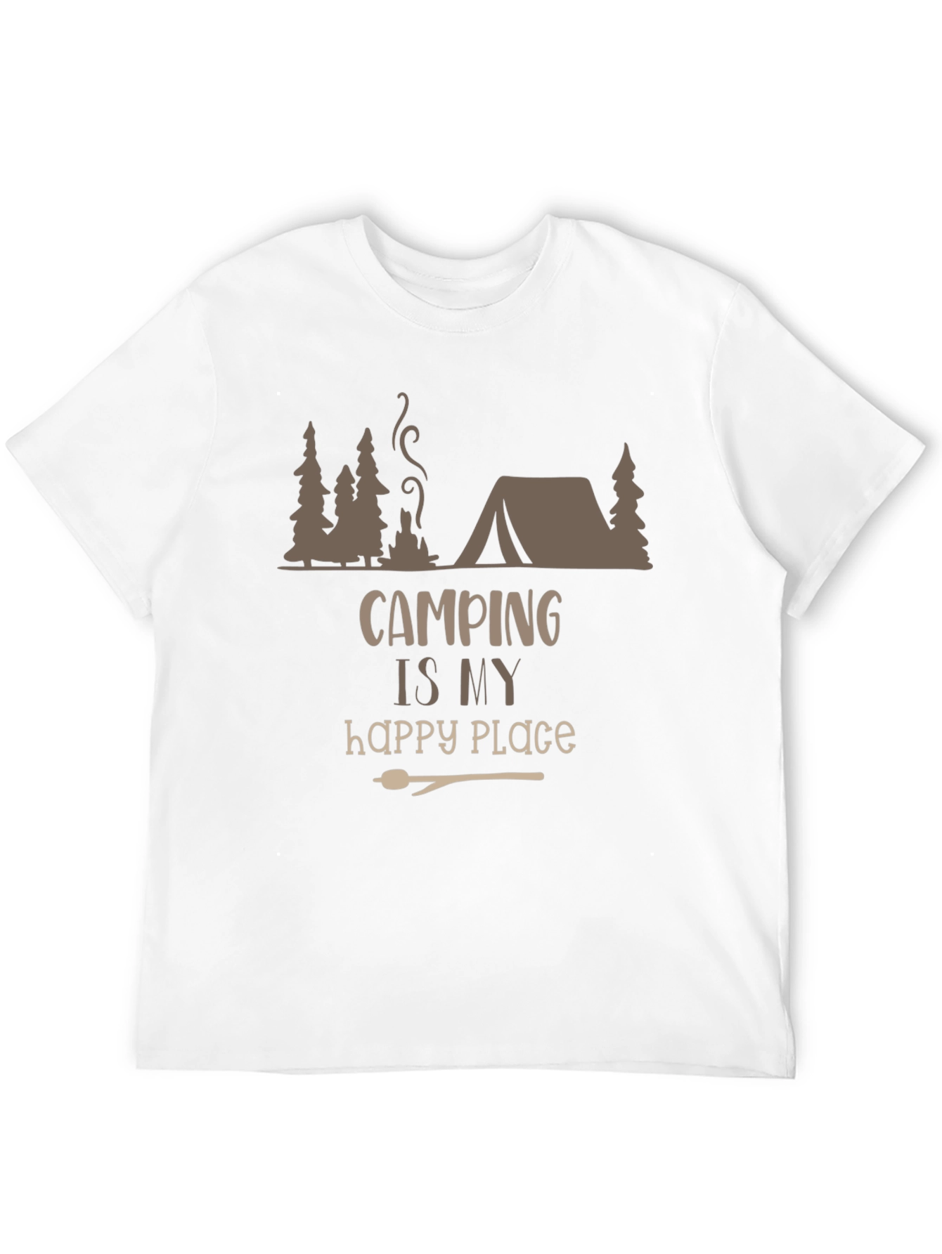 Camping Is My Happy Place Graphic Tee