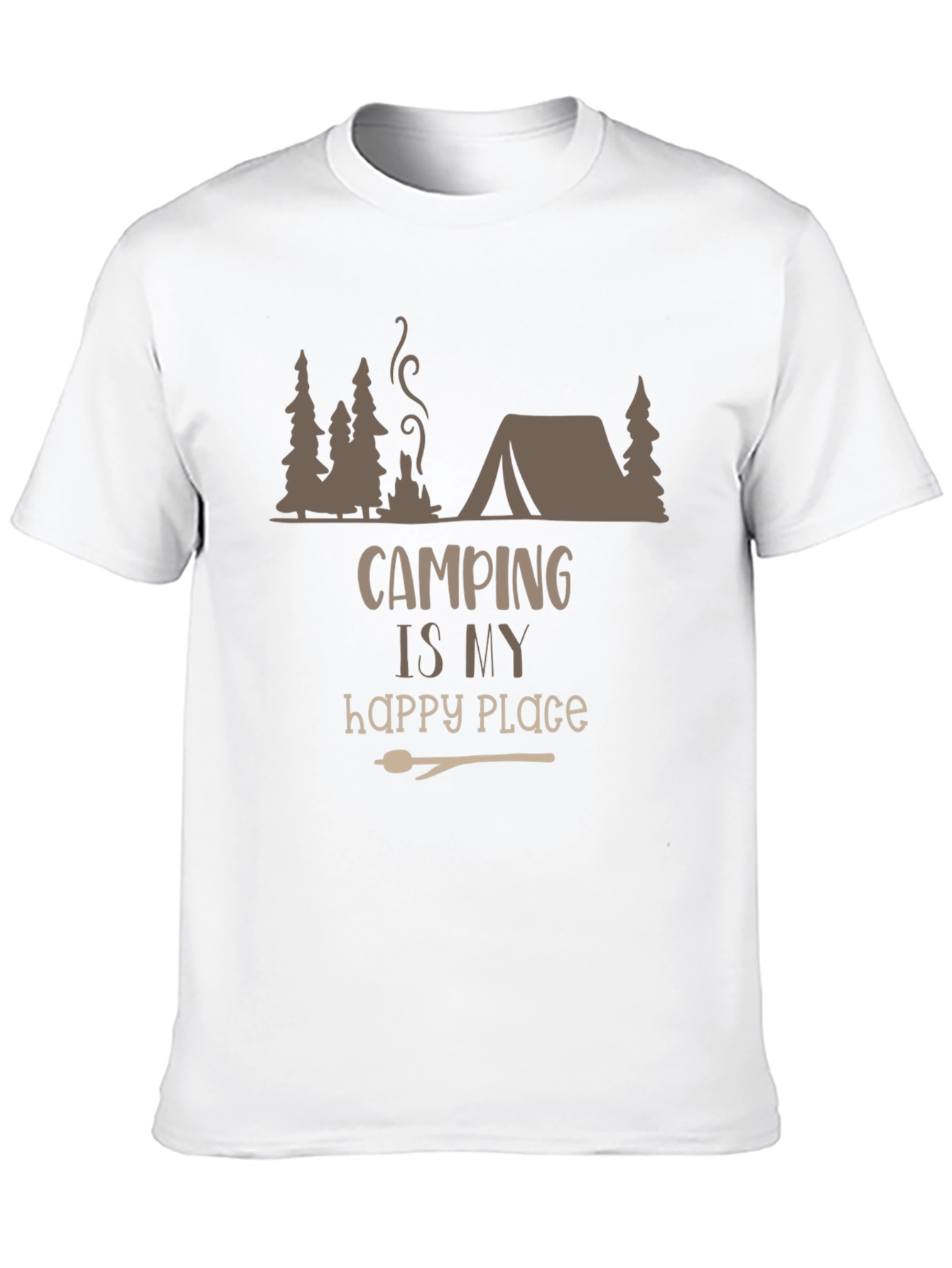 Camping Is My Happy Place Graphic Tee
