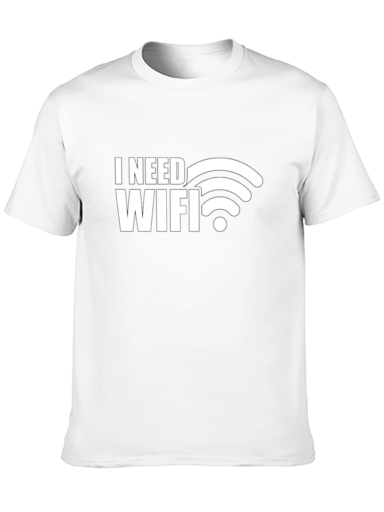 I Need WiFi T-Shirt - Funny Tech Geek Tee