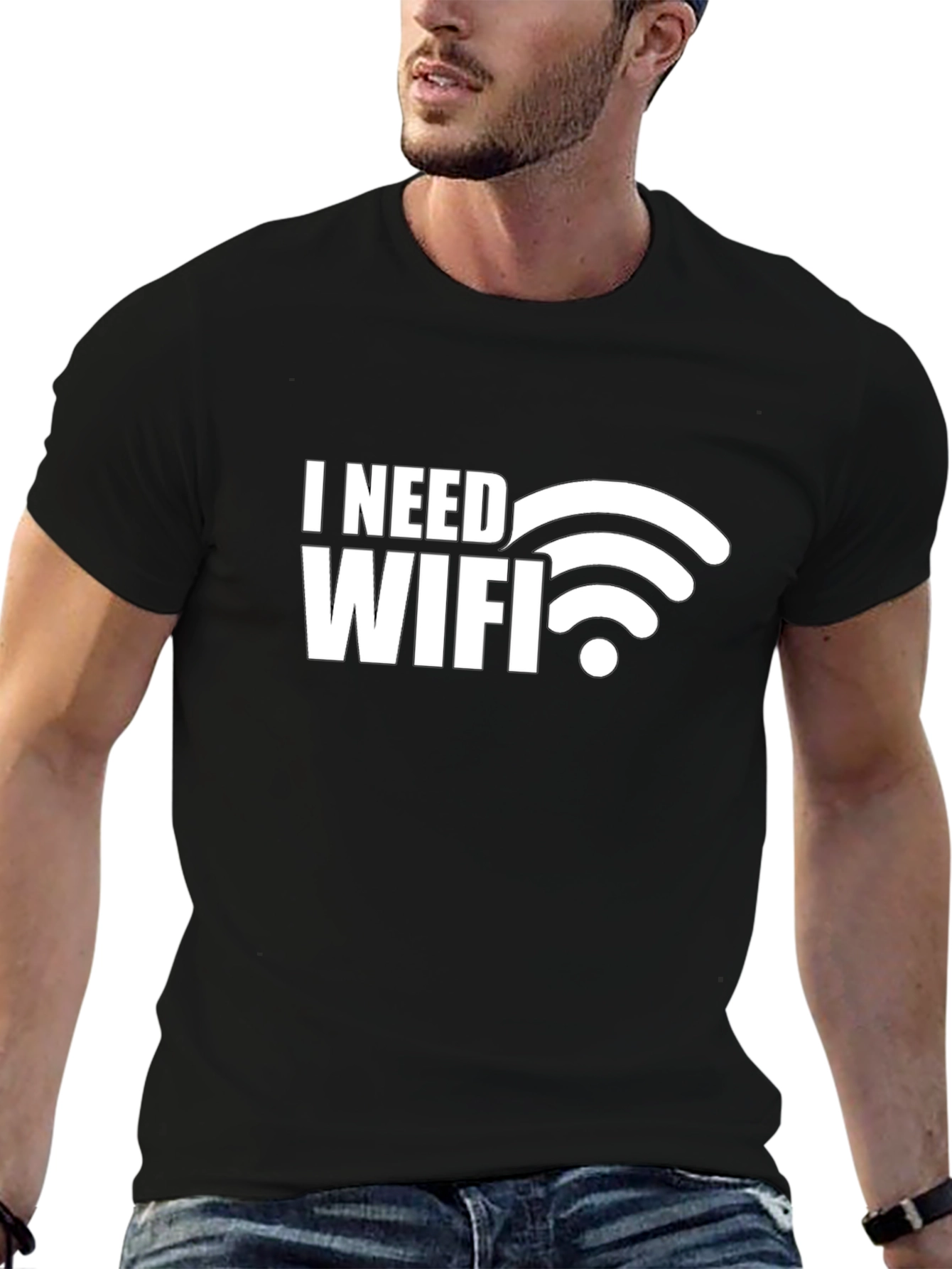 I Need WiFi T-Shirt - Funny Tech Geek Tee