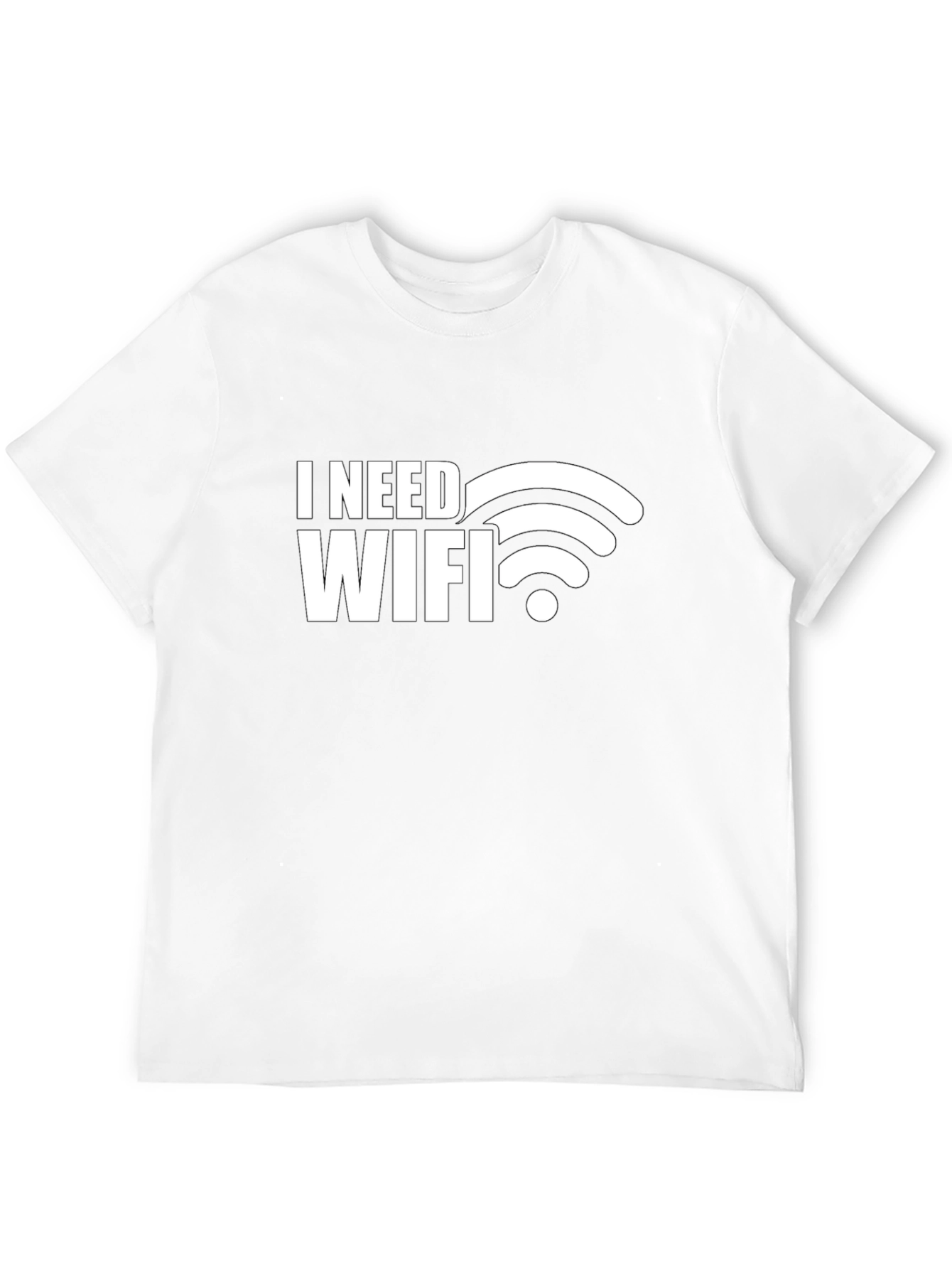 I Need WiFi T-Shirt - Funny Tech Geek Tee
