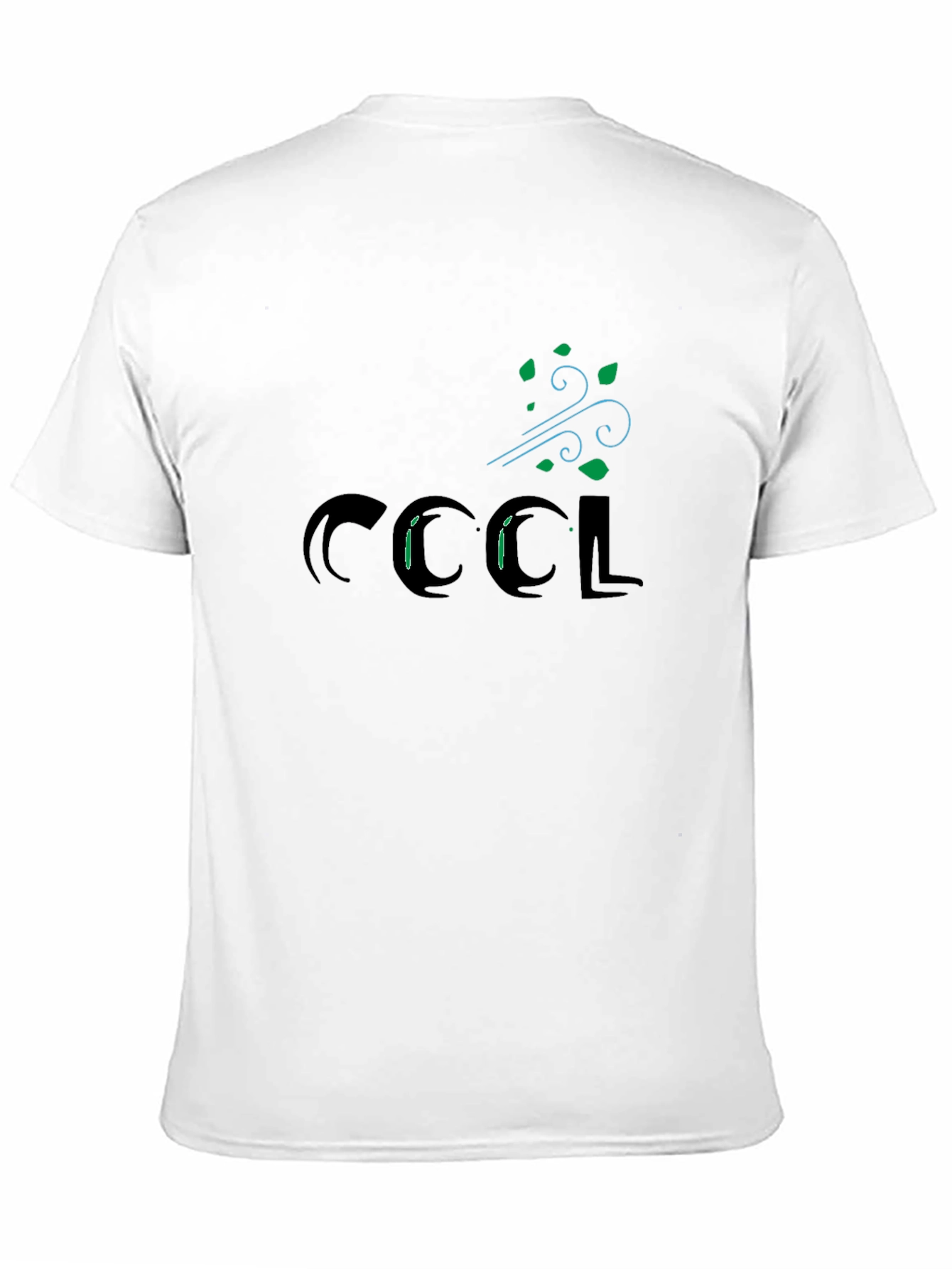 Cool Breeze Graphic Tee - Black Cotton T-Shirt