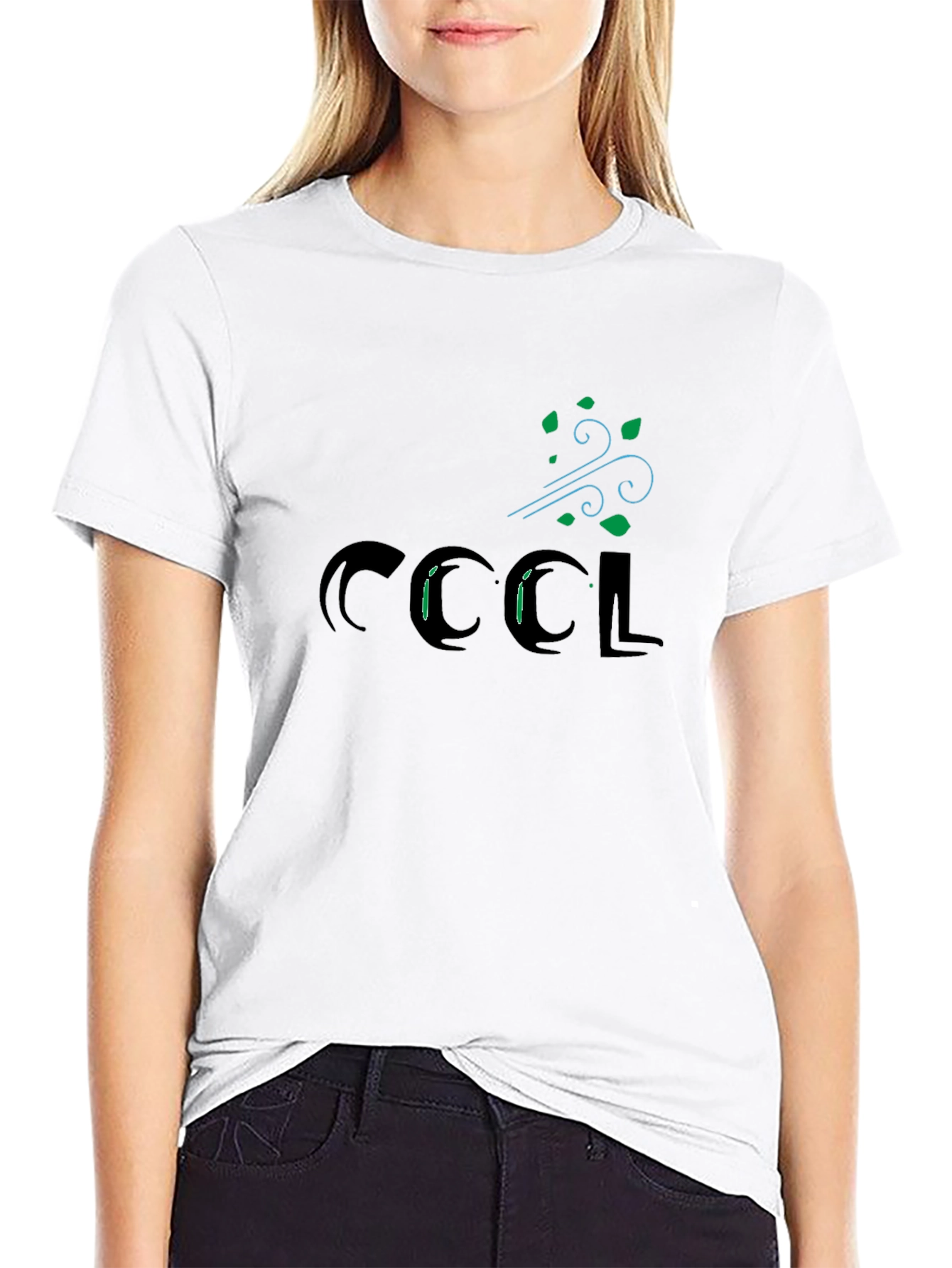 Cool Breeze Graphic Tee - Black Cotton T-Shirt