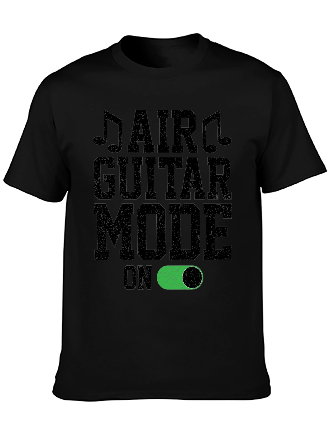 Air Guitar Mode On T-Shirt | Music Lover Tee