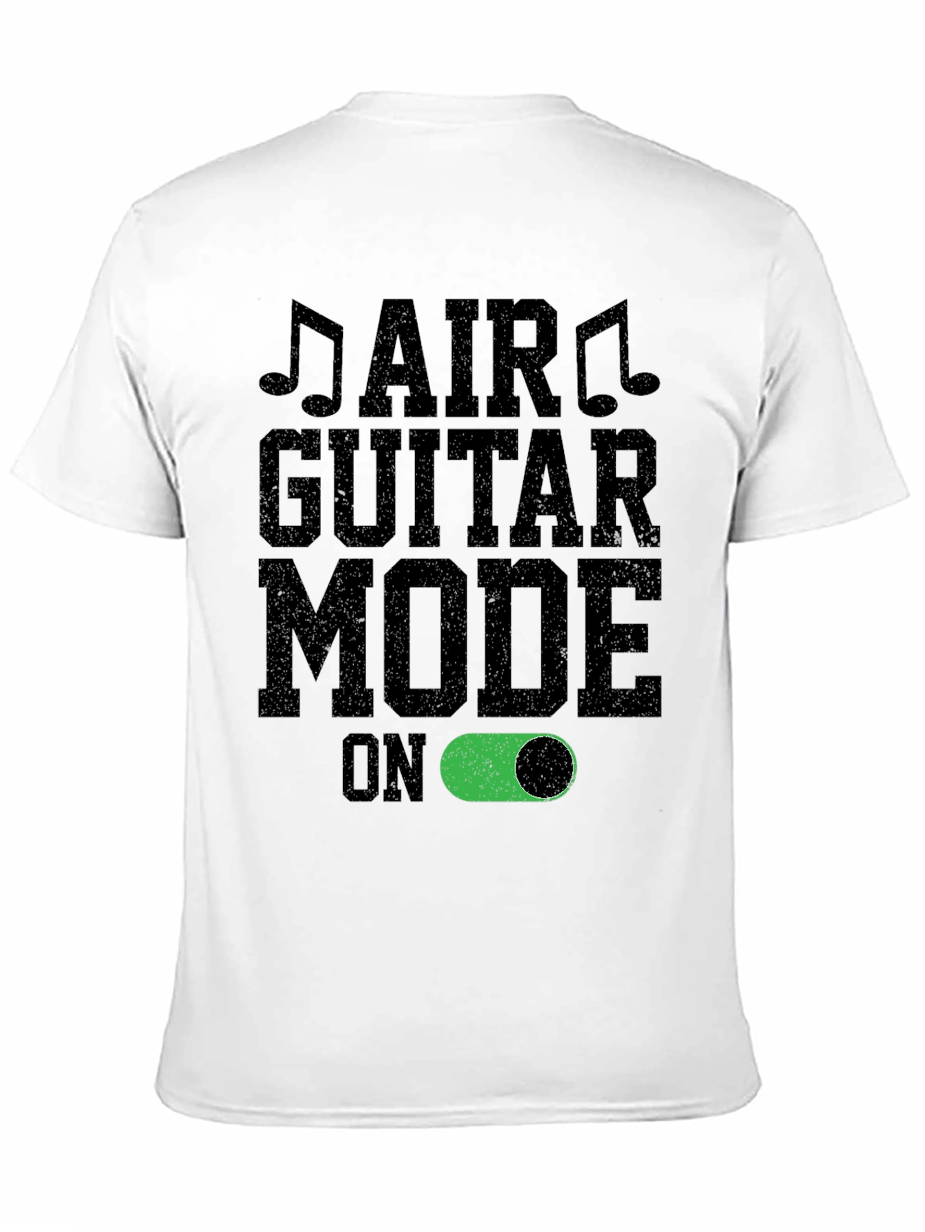 Air Guitar Mode On T-Shirt | Music Lover Tee