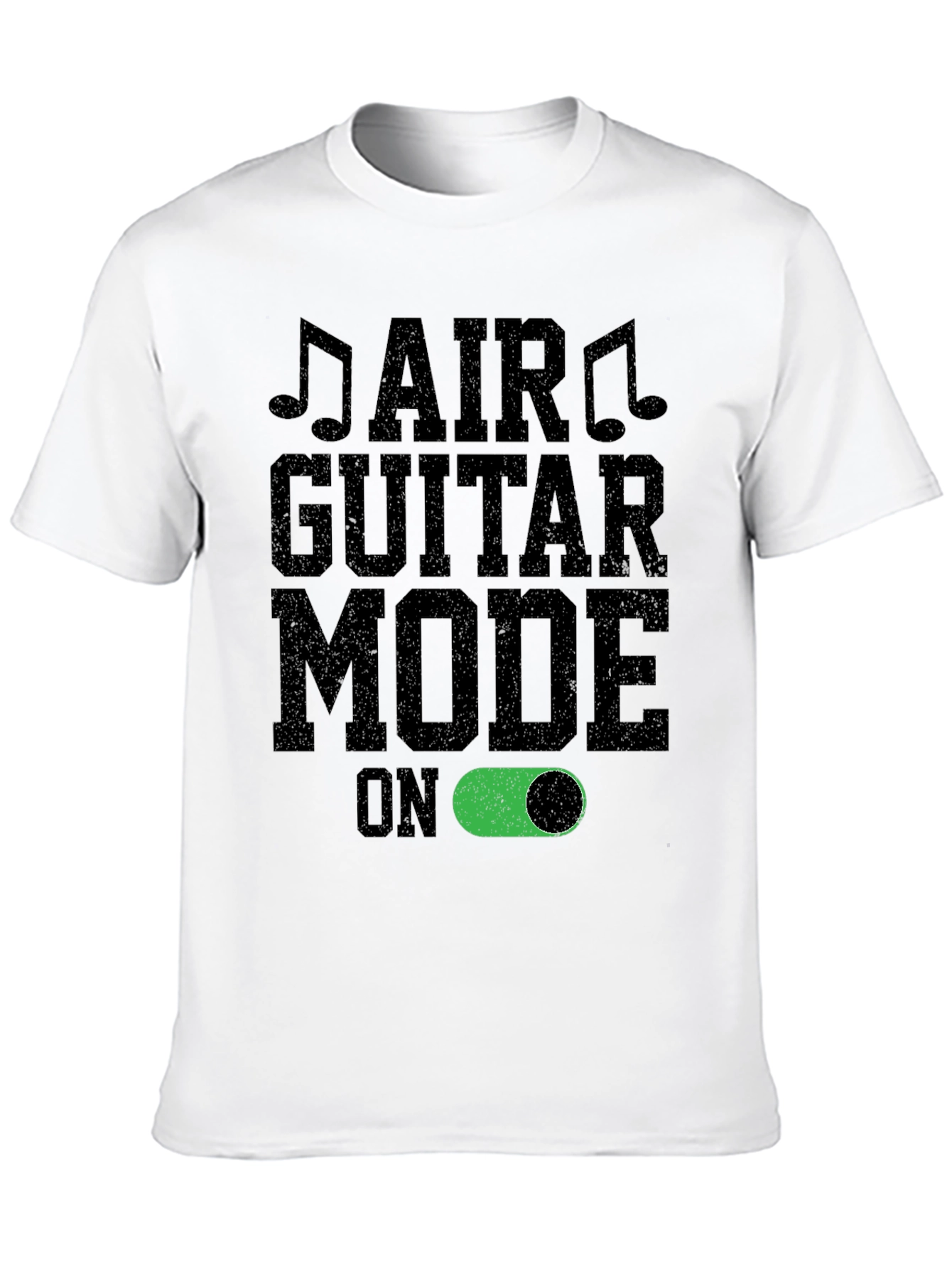 Air Guitar Mode On T-Shirt | Music Lover Tee