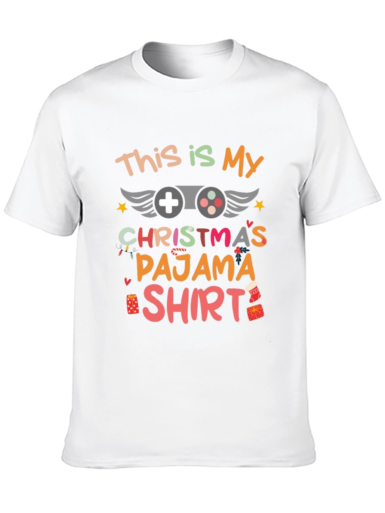 Christmas Gamer Pajama Shirt