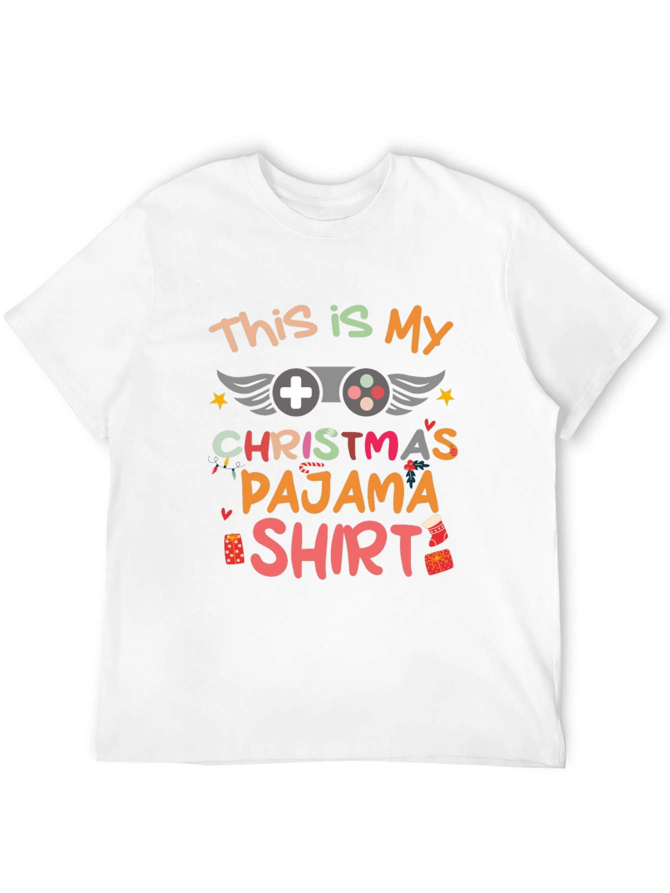 Christmas Gamer Pajama Shirt
