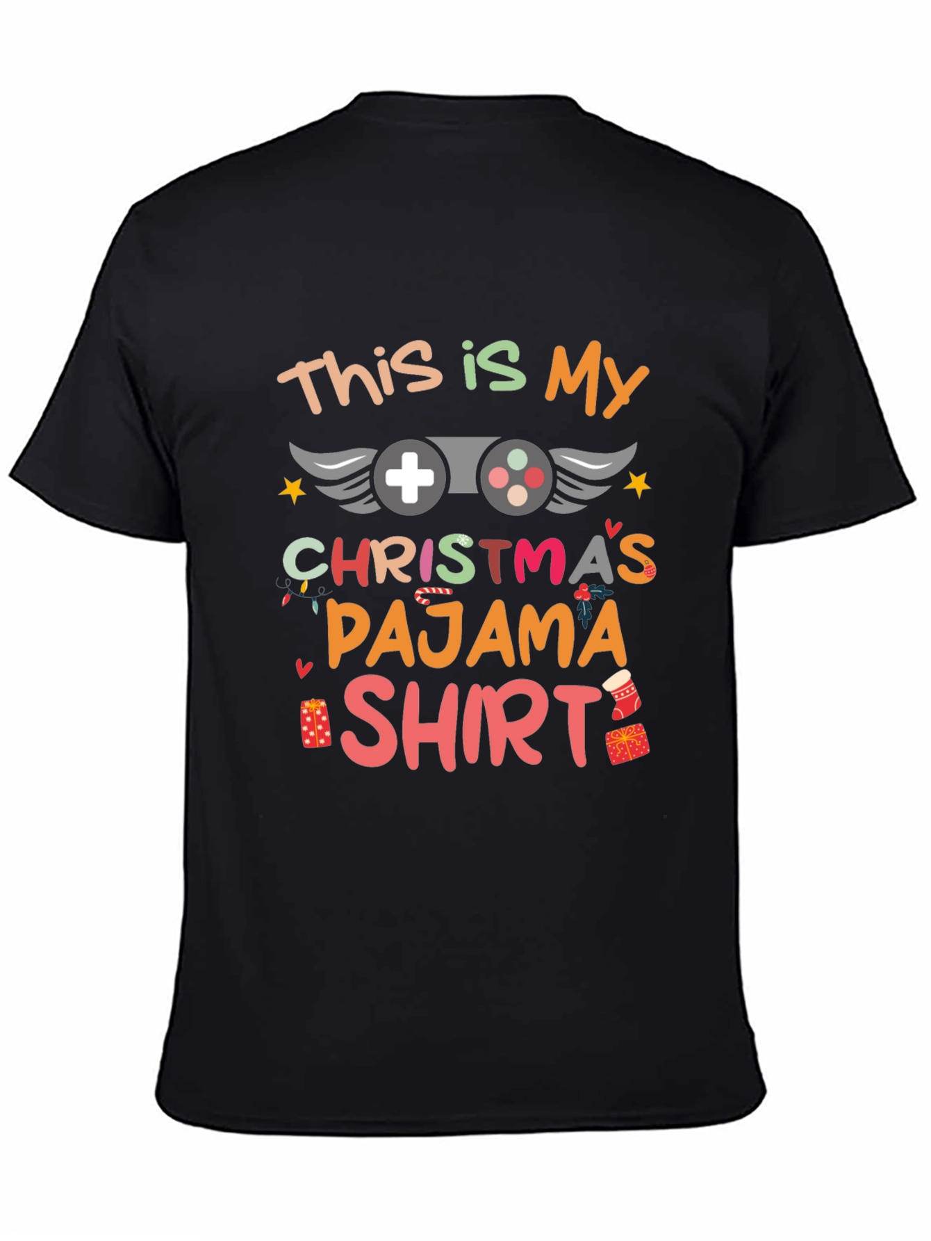 Christmas Gamer Pajama Shirt