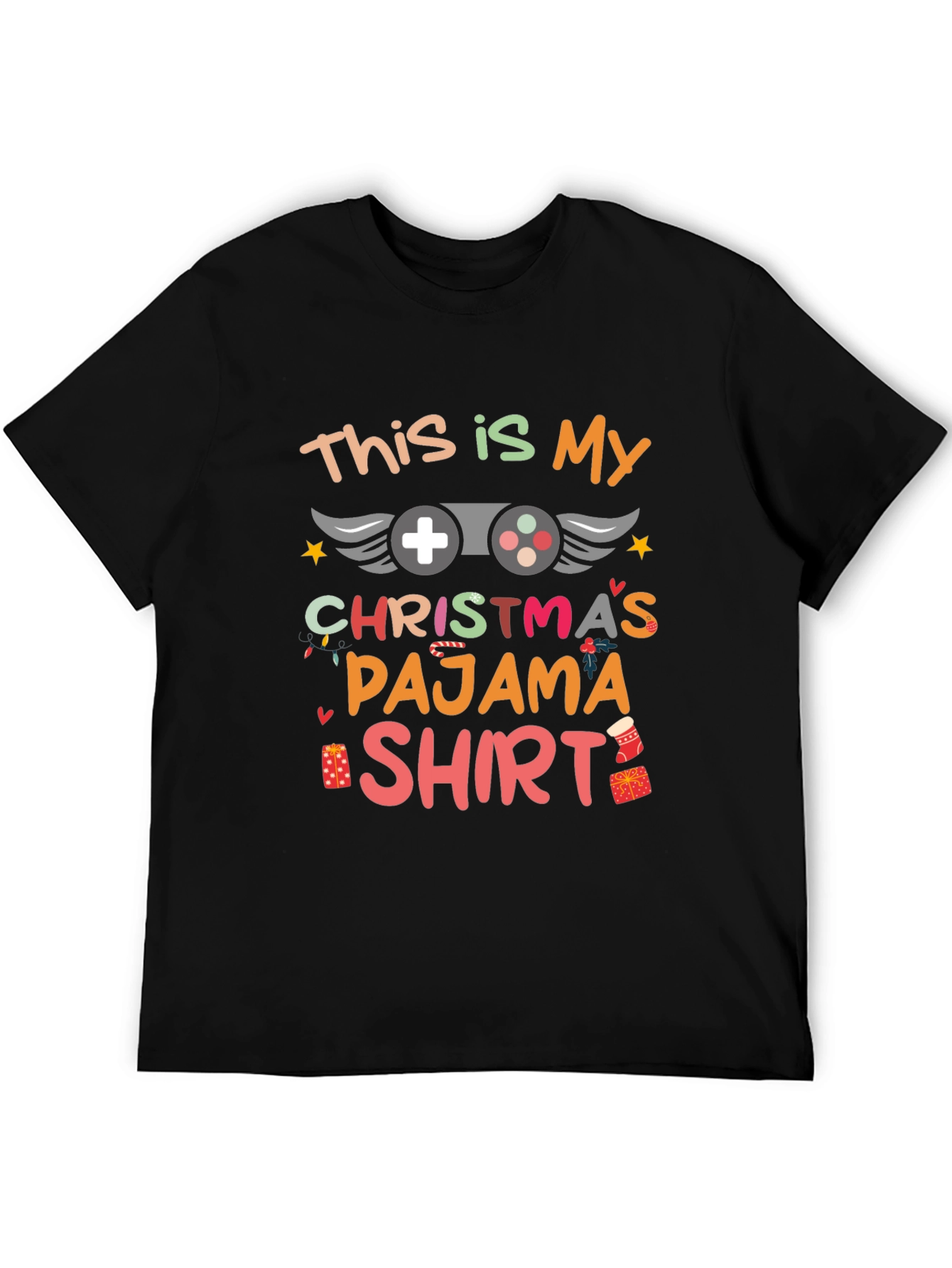 Christmas Gamer Pajama Shirt