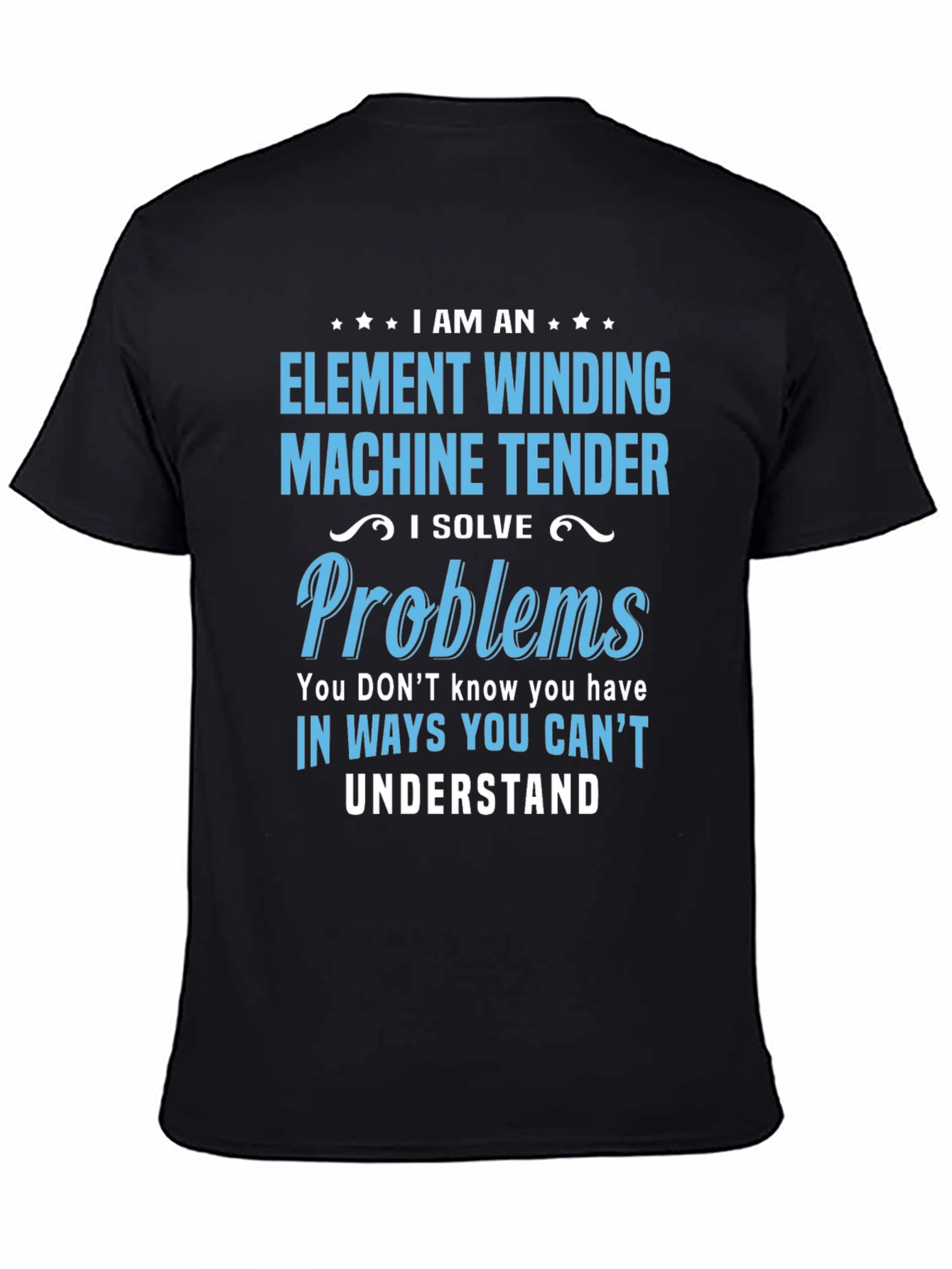 Element Winding Machine Tender T-Shirt
