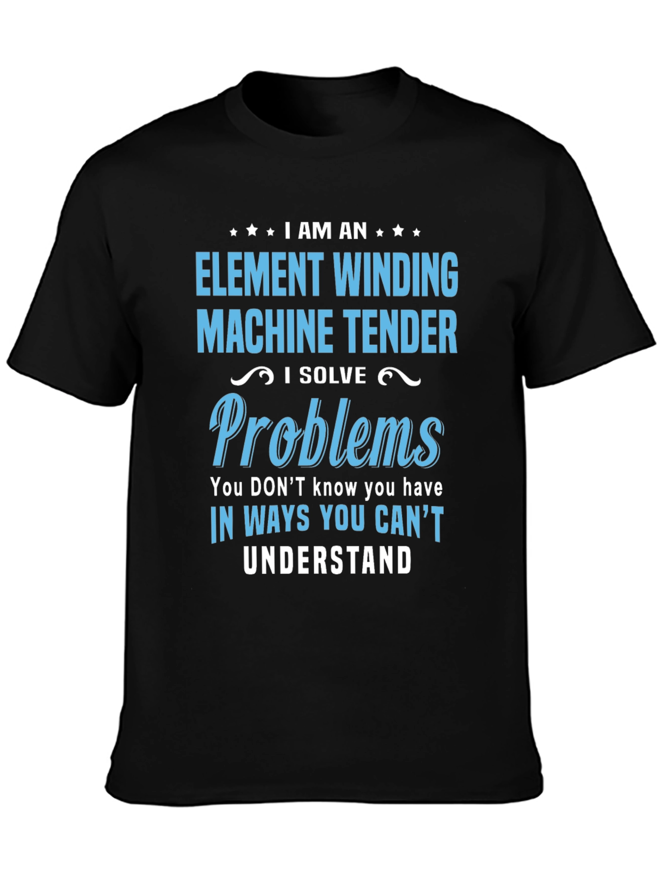 Element Winding Machine Tender T-Shirt