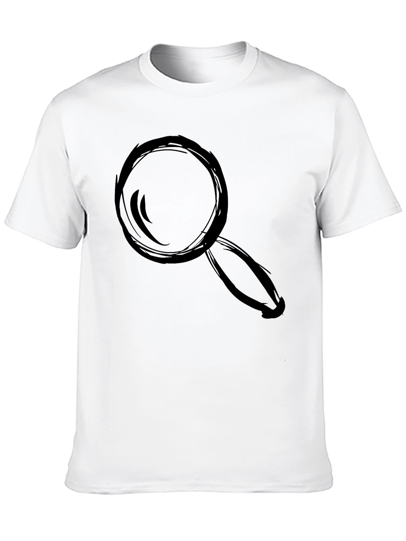 Magnifying Glass Graphic T-Shirt