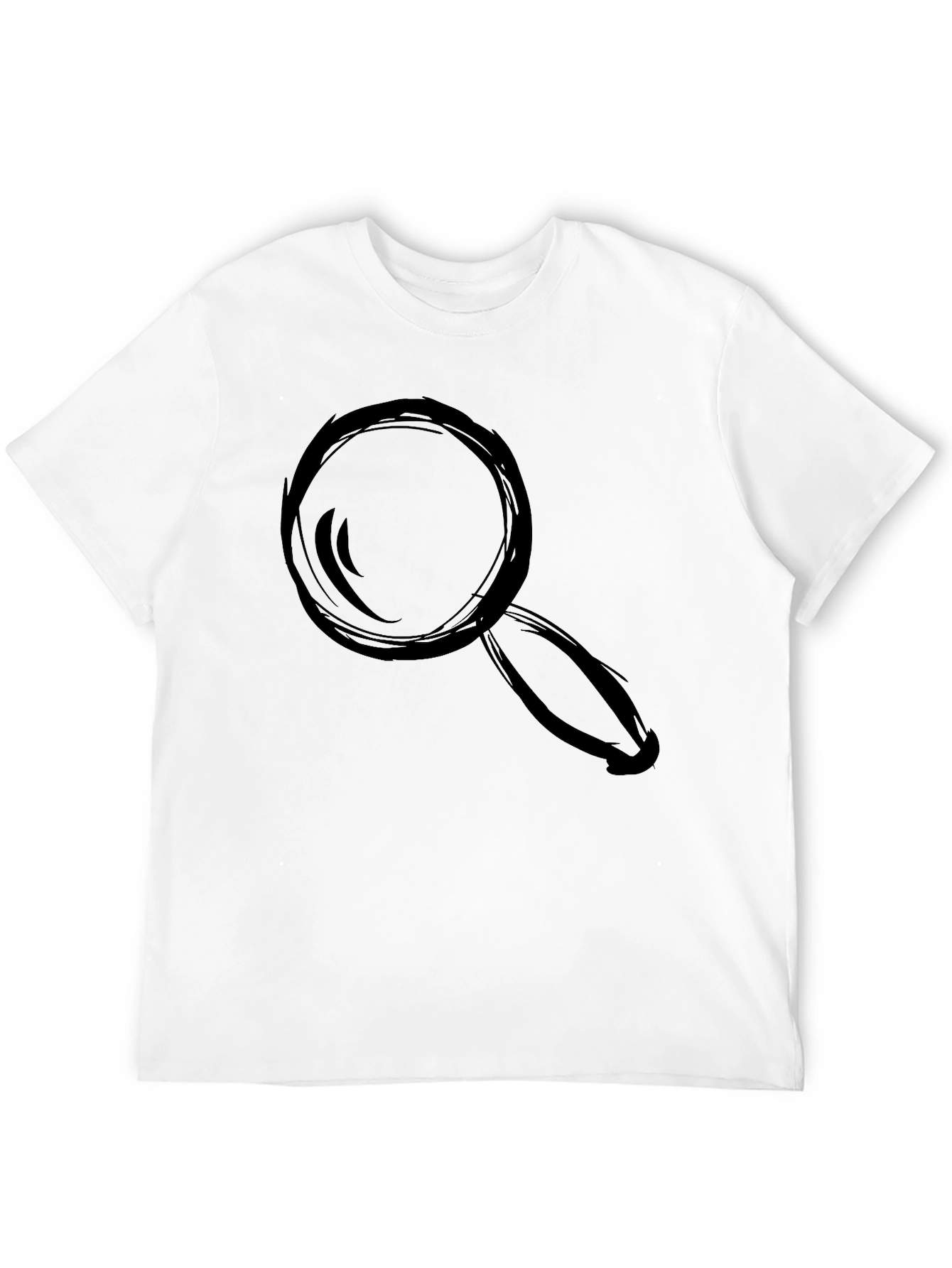 Magnifying Glass Graphic T-Shirt